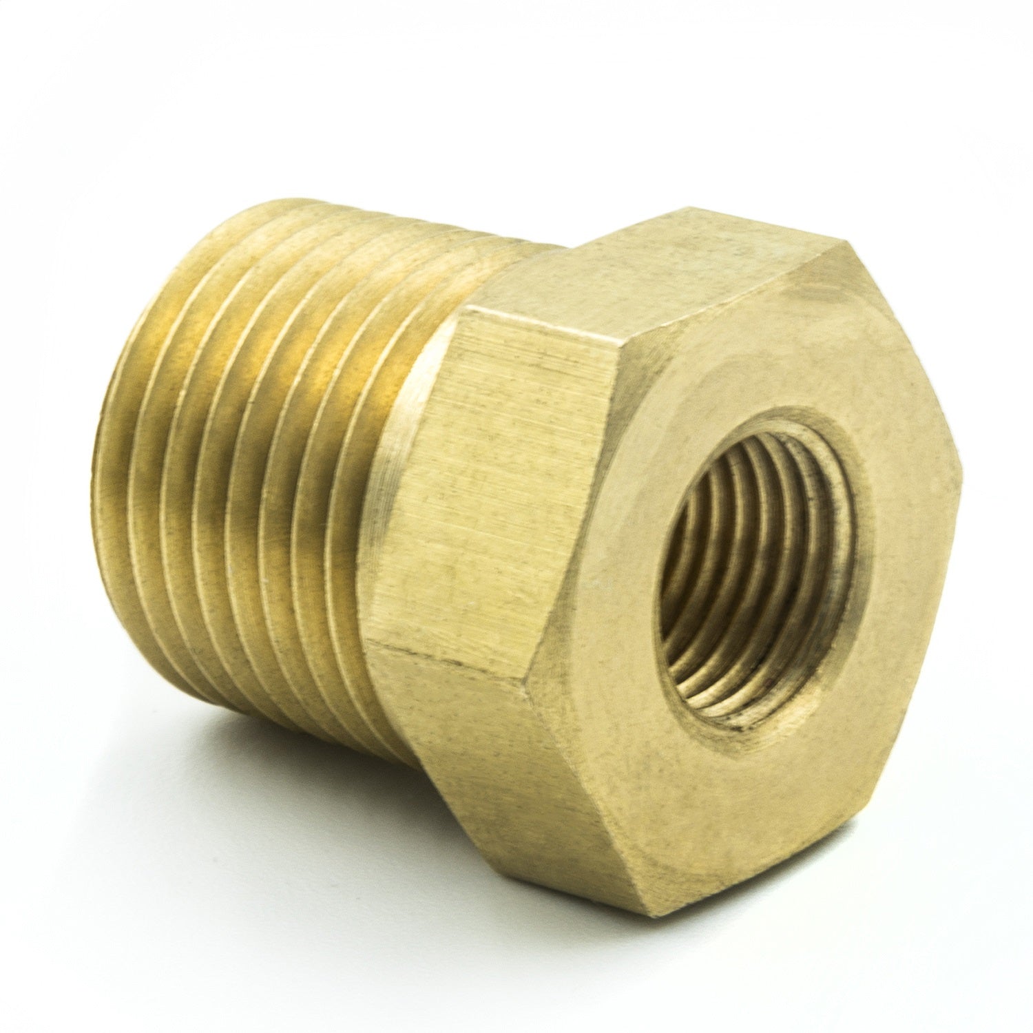 AutoMeter 2284 FITTING; ADAPTER; 3/8in. NPT MALE; 1/8in. NPT FEMALE; BRASS AutoMeter 2284