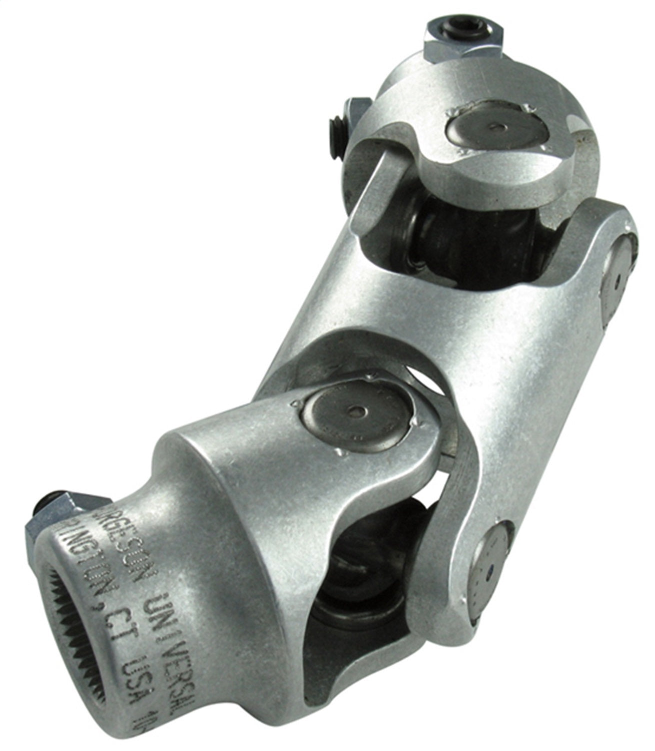 Borgeson 223452 Aluminum double steering universal joint. Fits 3/4-36 X 1in. Double-D. Borgeson 223452