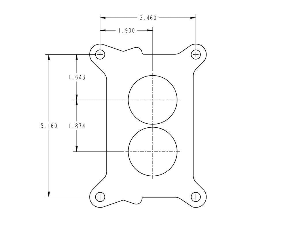 Holley 0-7448 Performance Carburetor 350CFM 2300 Series Holley 0-7448