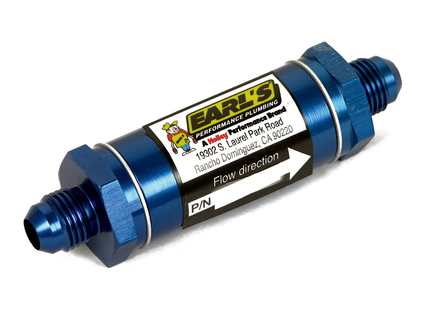 Earl's Performance 230308ERL Aluminum In-Line Oil Filter Earl's Performance 230308ERL
