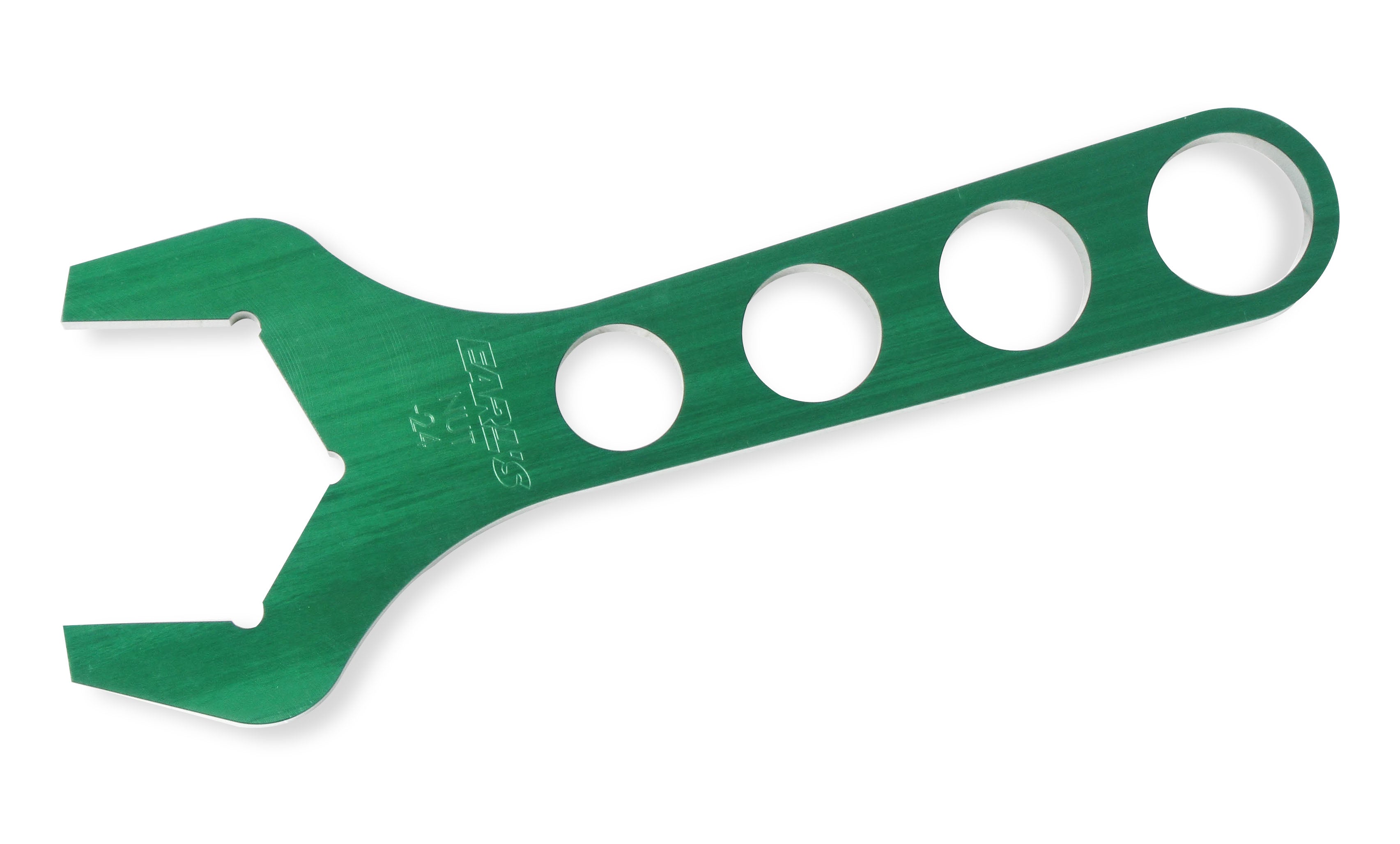 Hose End Wrench, Hex Size 2-1/4", Nut Size 24, Green