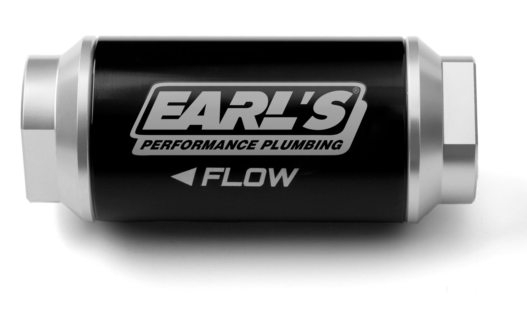 Earl's Performance 230606ERL Billet Aluminum In-Line Fuel Filter Earl's Performance 230606ERL