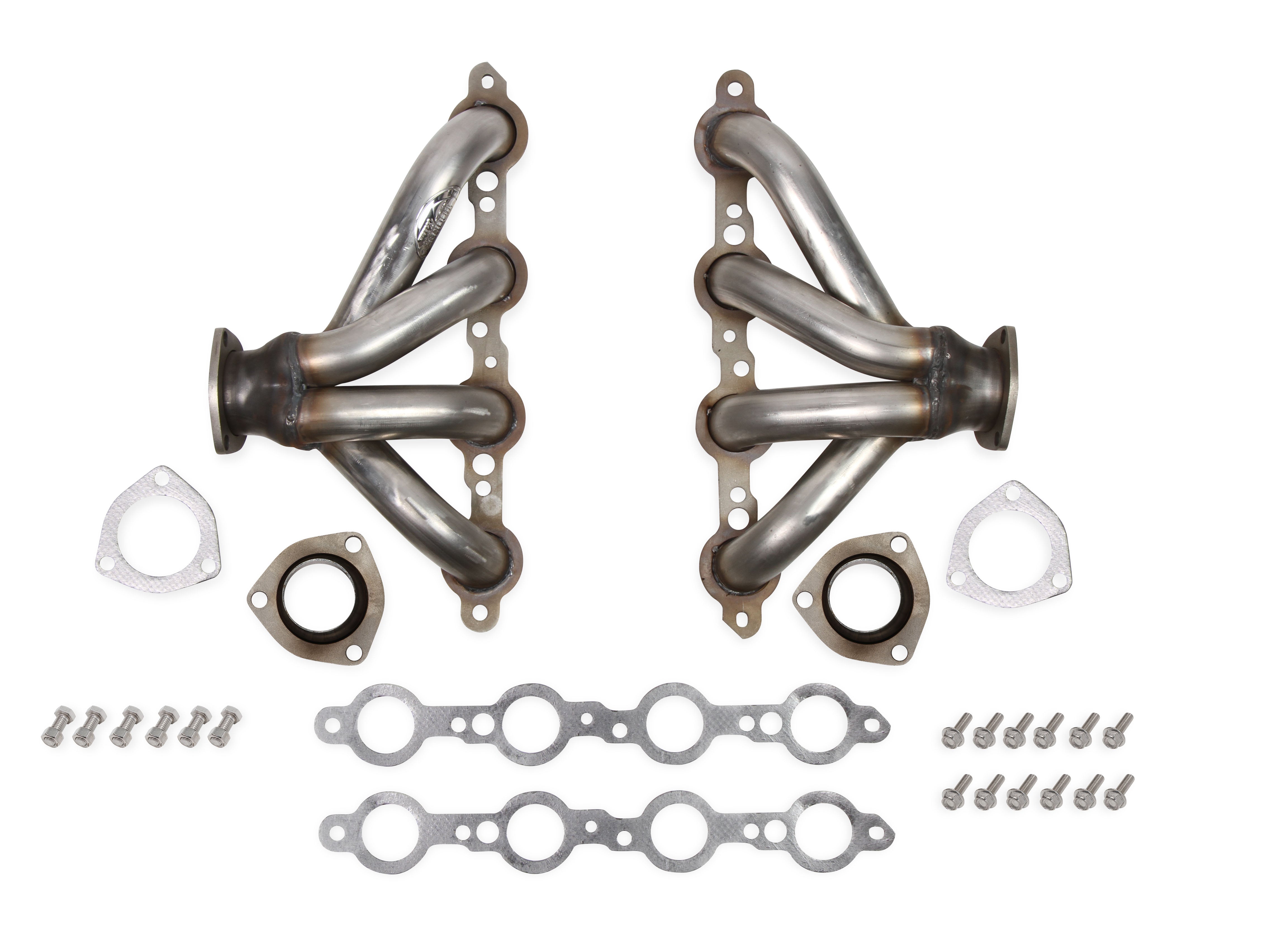 Hooker 2314HKR S/S Polished Headers - LS1 Block Headers Hooker 2314HKR