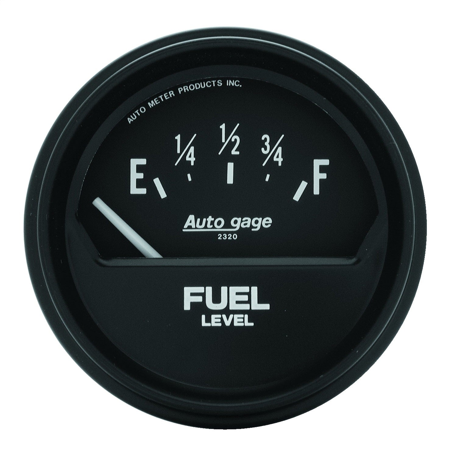 AutoMeter 2315 GAUGE; FUEL LEVEL; 2 5/8in.; 73OE TO 10OF; ELEC; BLACK; AUTOGAGE AutoMeter 2315