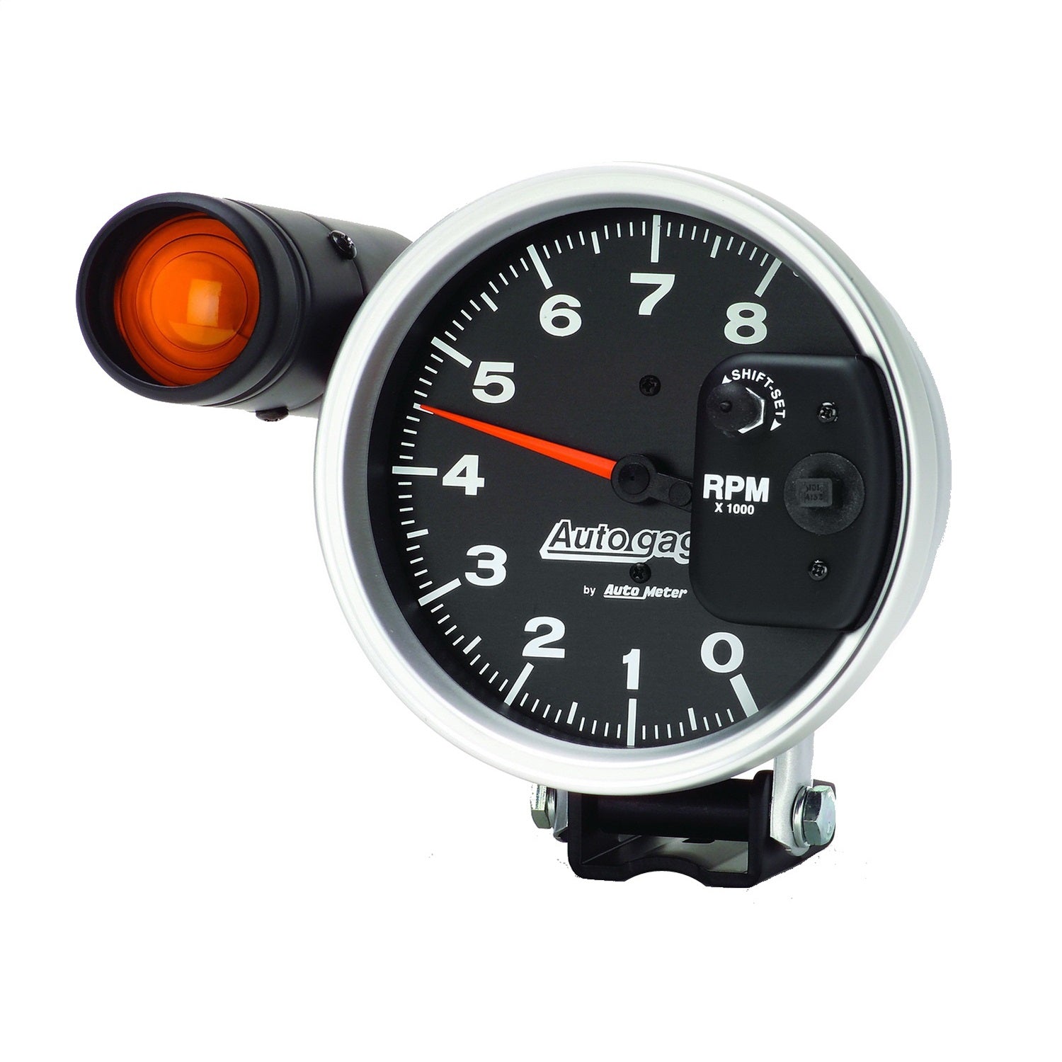 AutoMeter 233905 GAUGE; TACHOMETER; 5in.; 8K RPM; PEDESTAL W/EXT. SHIFT-LITE; BLACK; AUTO GAGE AutoMeter 233905