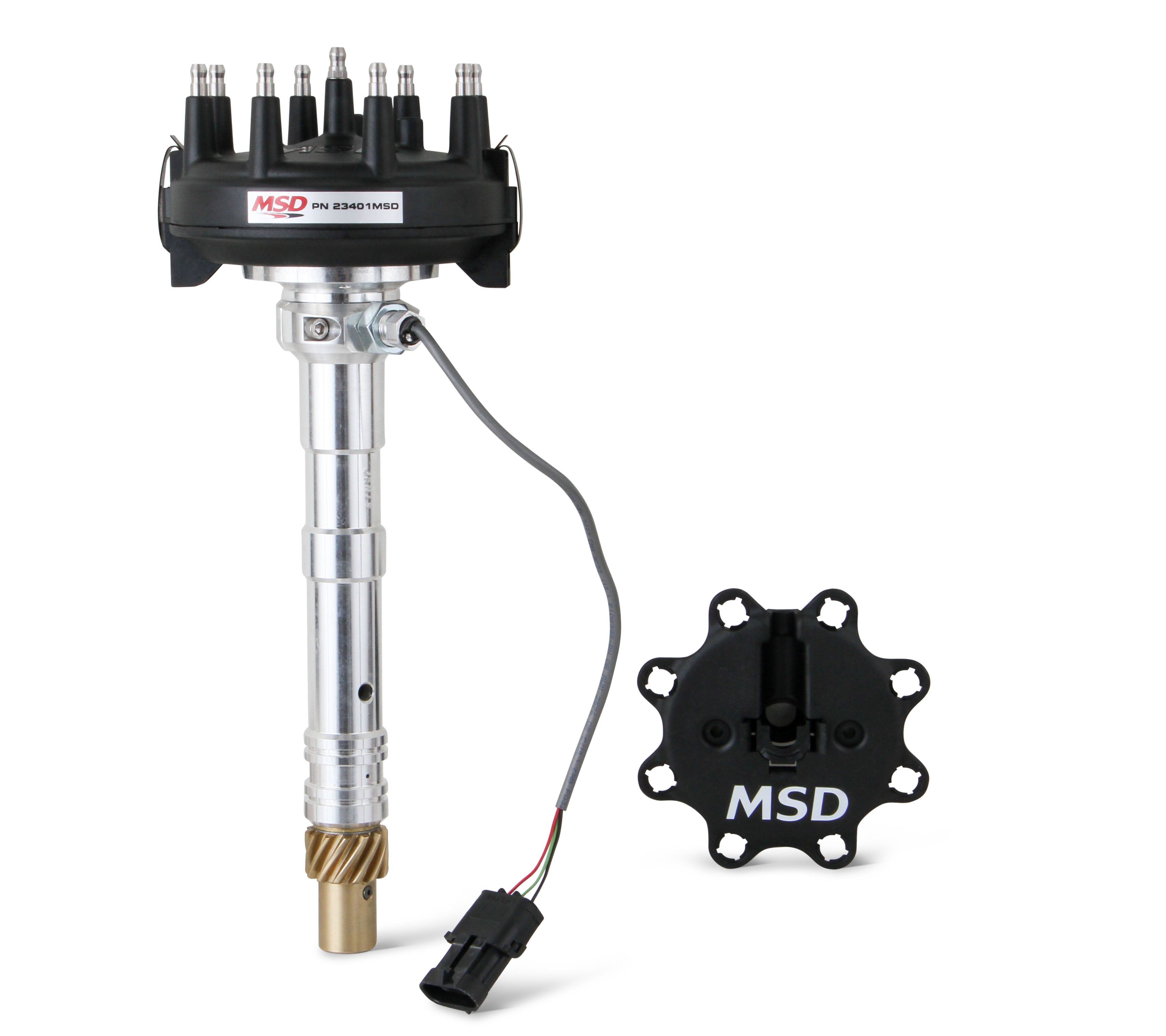 Chevy Crank Trigger Distributor with adjustable Cam Sync Pick-up