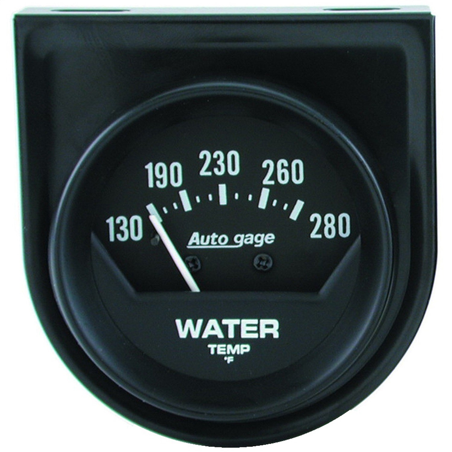AutoMeter 2361 GAUGE CONSOLE; WATER TEMP; 2in.; 280deg.F; MECH; SHORT SWEEP; BLACK; AUTOGAGE AutoMeter 2361