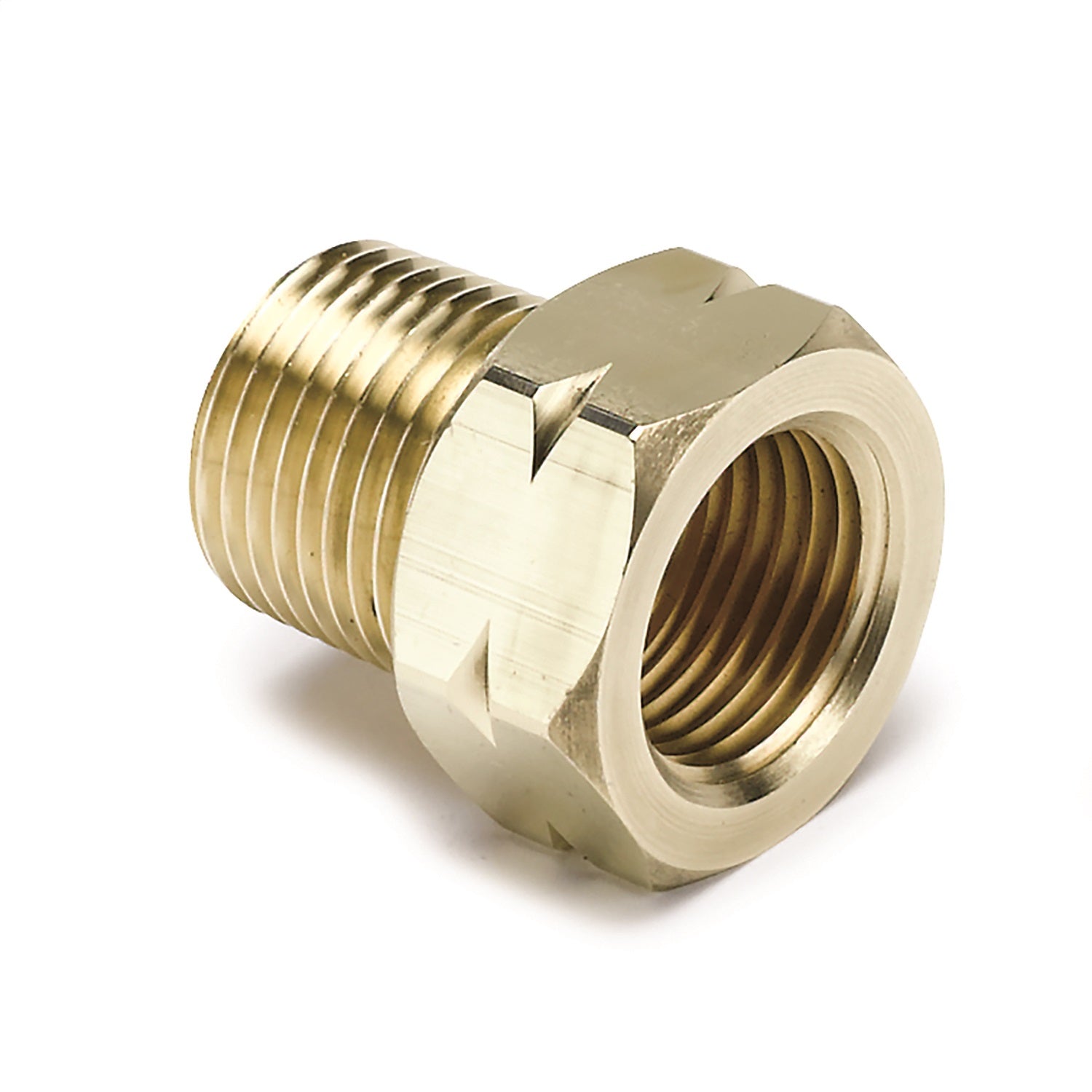 AutoMeter 2370 FITTING; ADAPTER; 3/8in. NPT MALE; BRASS; FOR AUTO GAGE MECH. TEMP. AutoMeter 2370