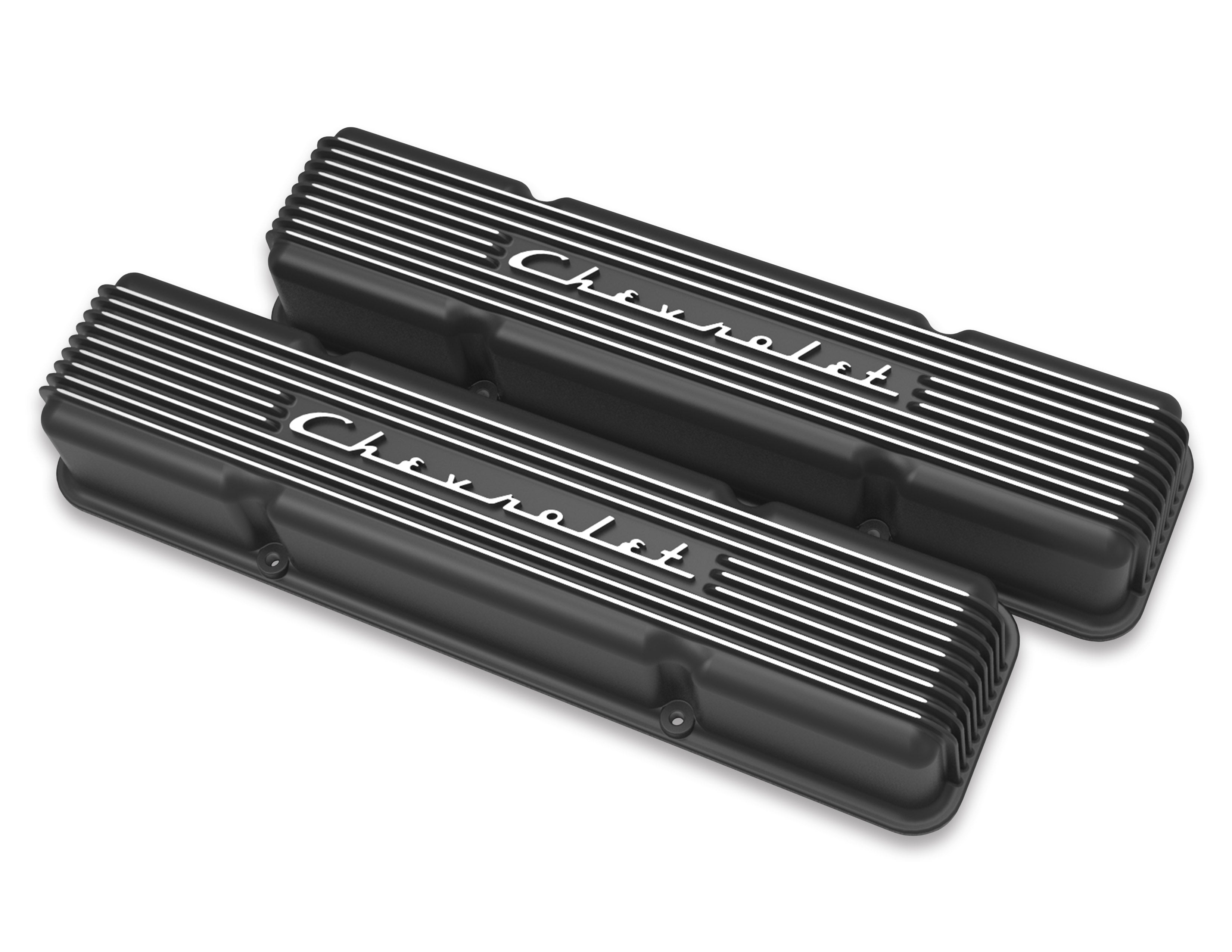 Holley 241-108 GM Licensed Vintage Valve Covers Holley 241-108