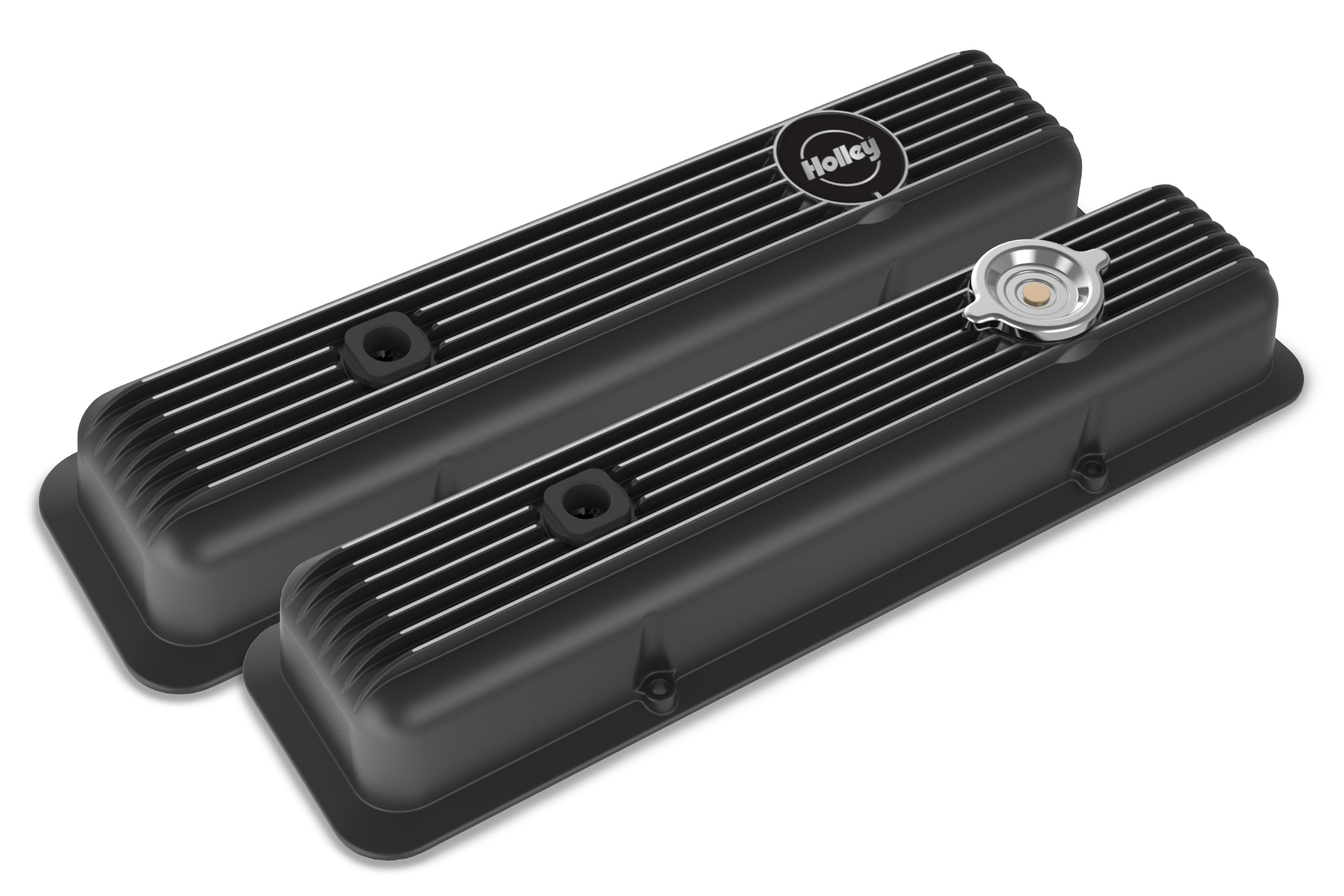 Holley 241-135 Muscle Series Valve Cover Set Holley 241-135