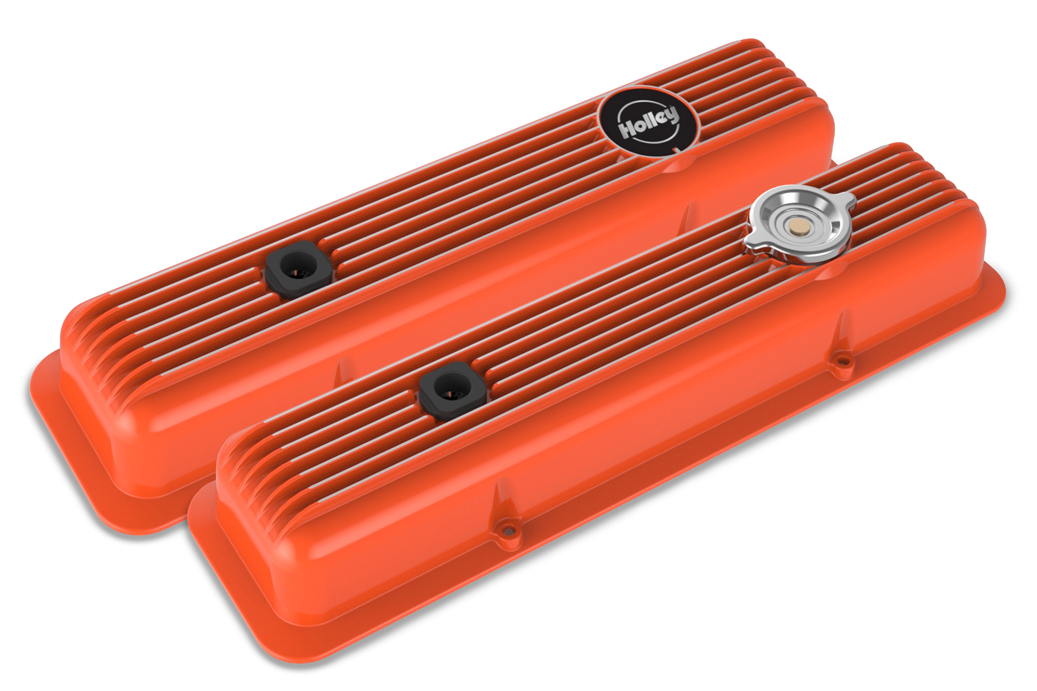 Holley 241-136 Muscle Series Valve Cover Set Holley 241-136