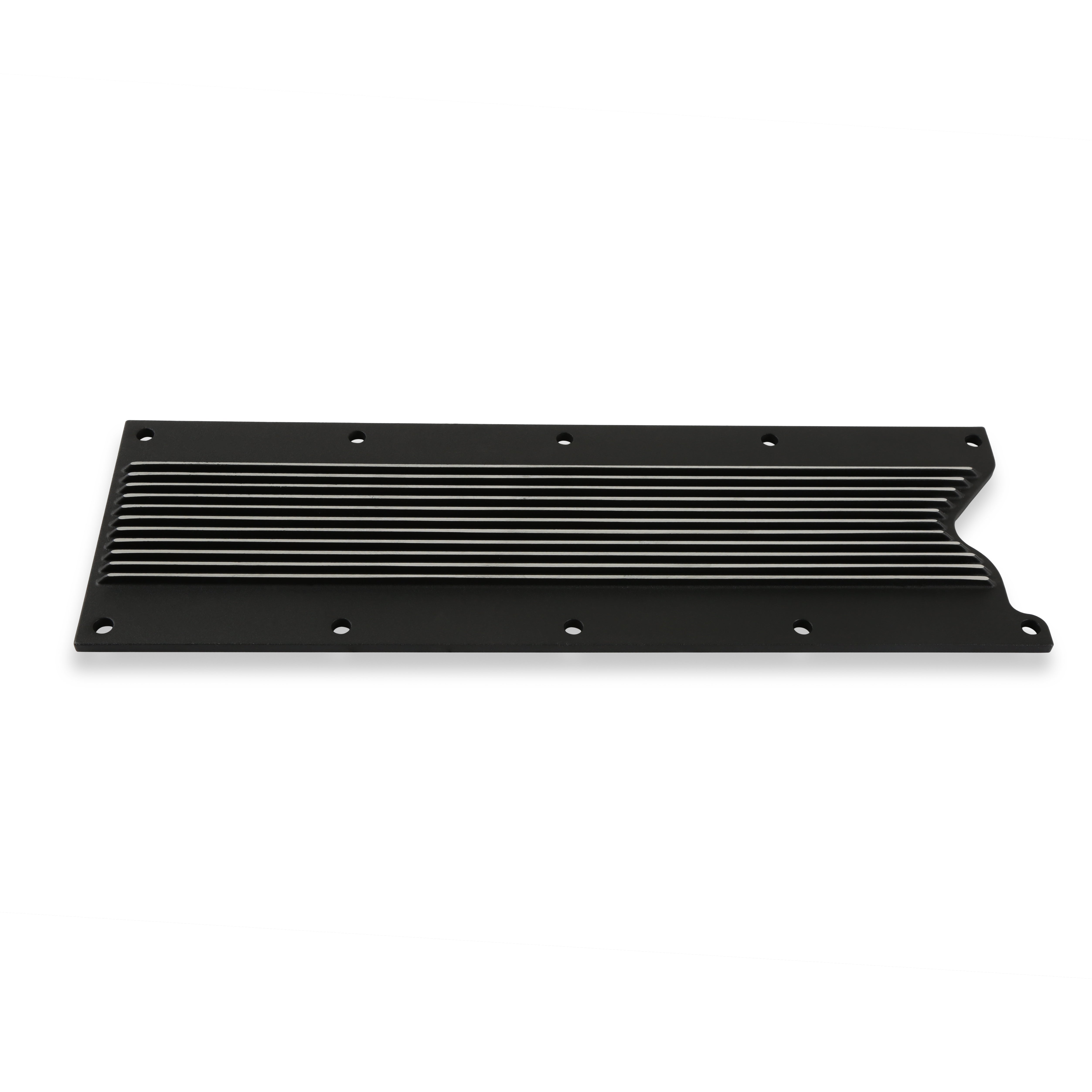 GM LS1/LS6 Finned Valley Cover, Satin Black Finish