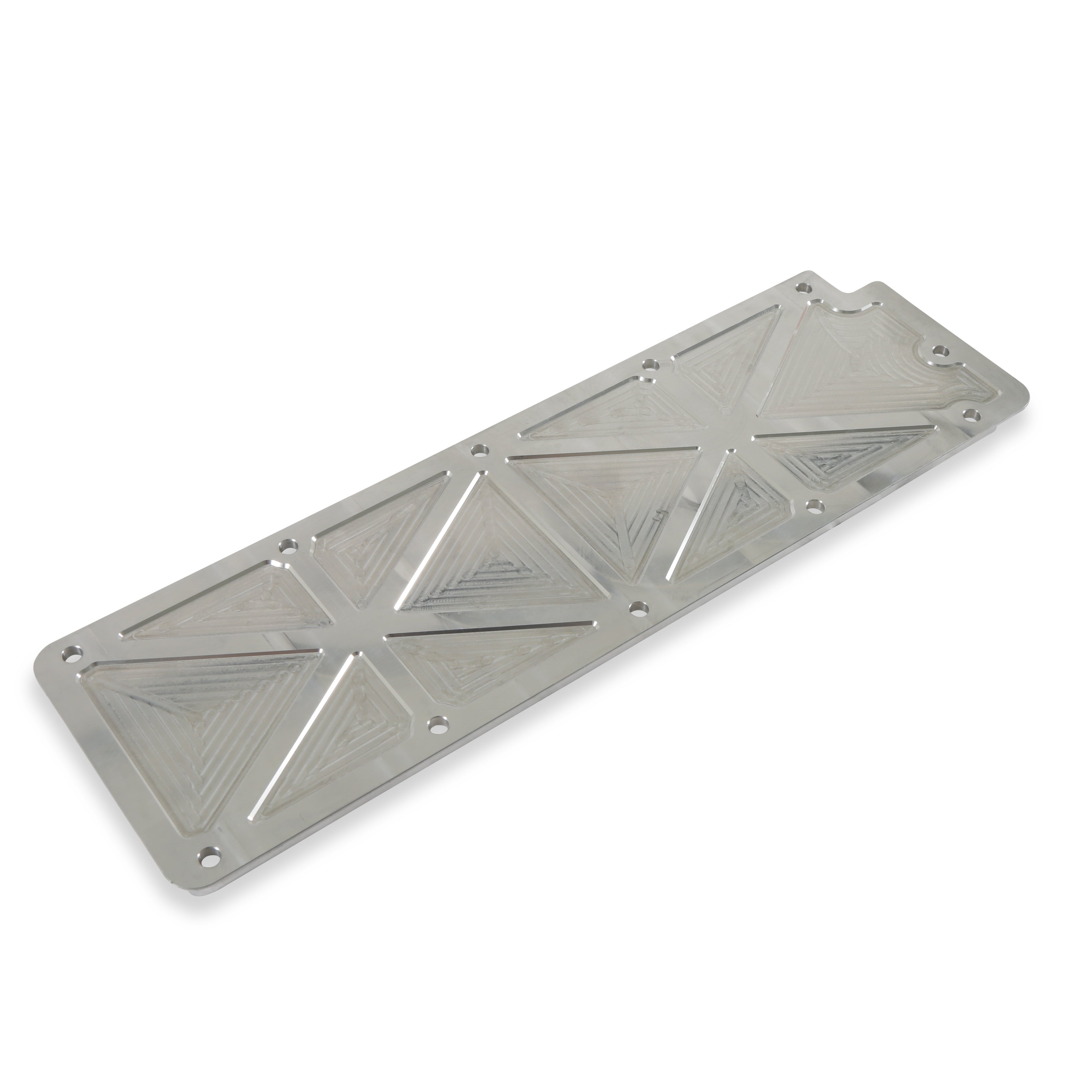 GM LS2/LS3/LS7/LSX Trussed Valley Cover, Natural Billet