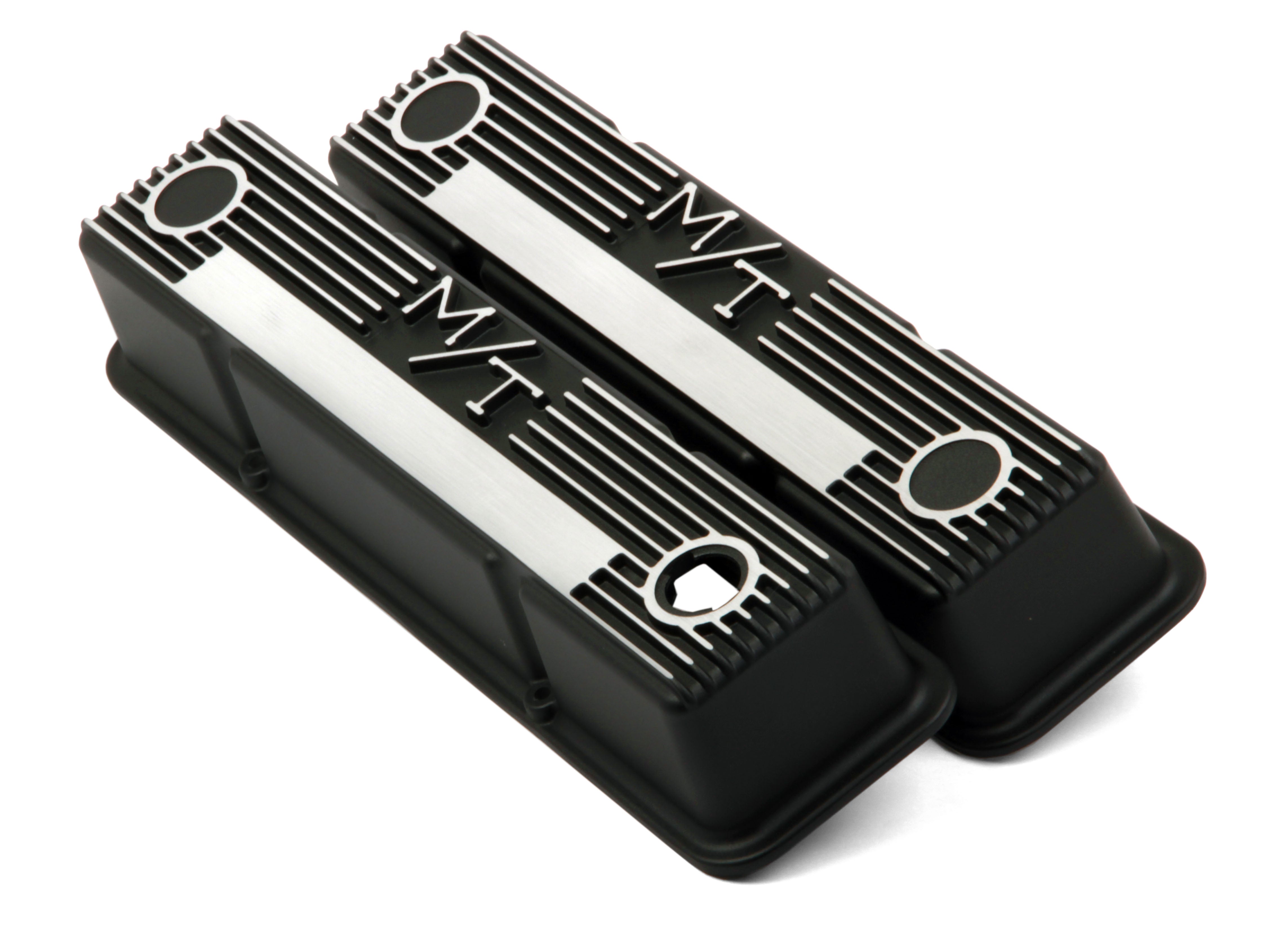 Holley 241-83 M/T Retro Aluminum Valve Covers Holley 241-83