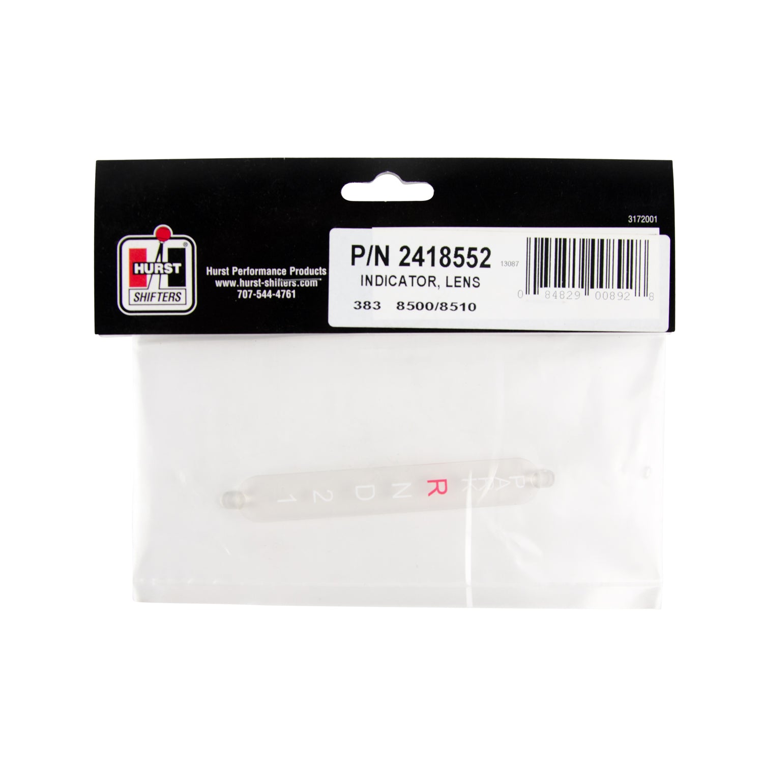 Hurst Indicator Lens for Pro-Matic 2 Shifters