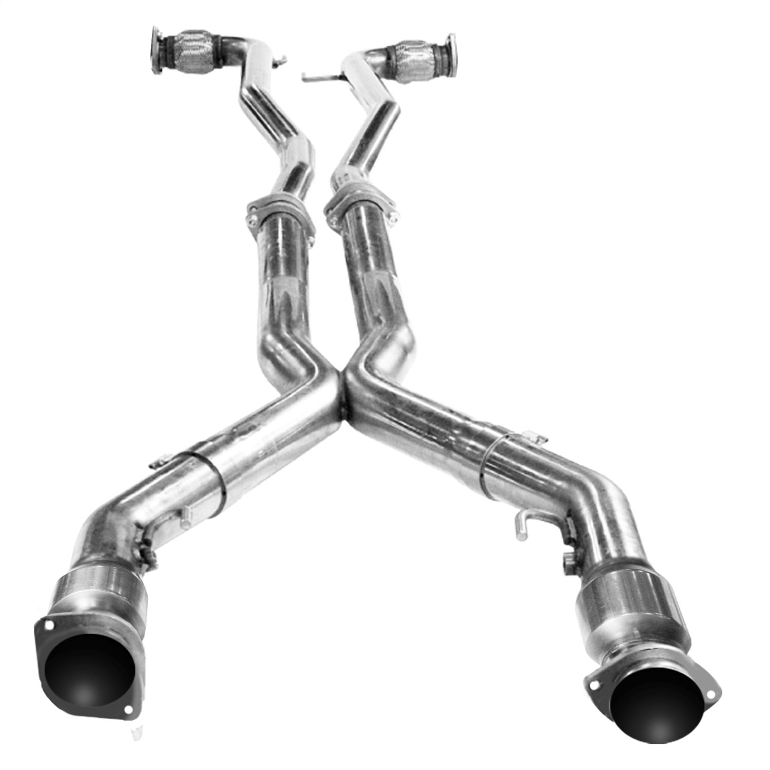 Kooks Custom Headers 24203300 3in. SS GREEN Catted X-Pipe. 2008-2009 Pontiac G8. Connects to OEM Mufflers. Kooks Custom Headers 24203300