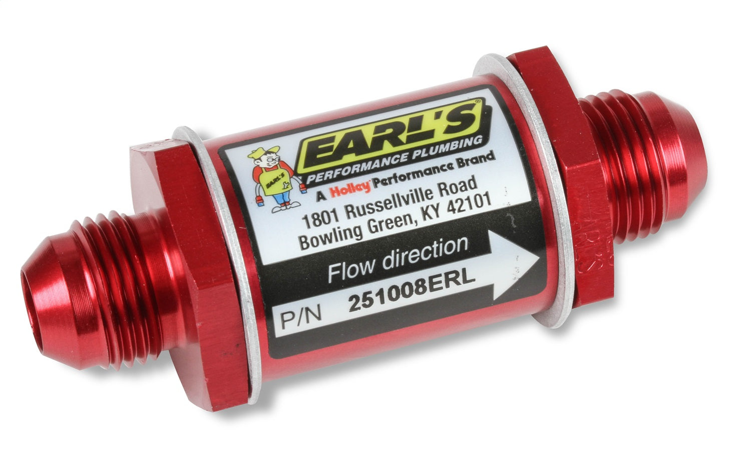 Earl's Performance 251008ERL In-Line Check Valve Earl's Performance 251008ERL