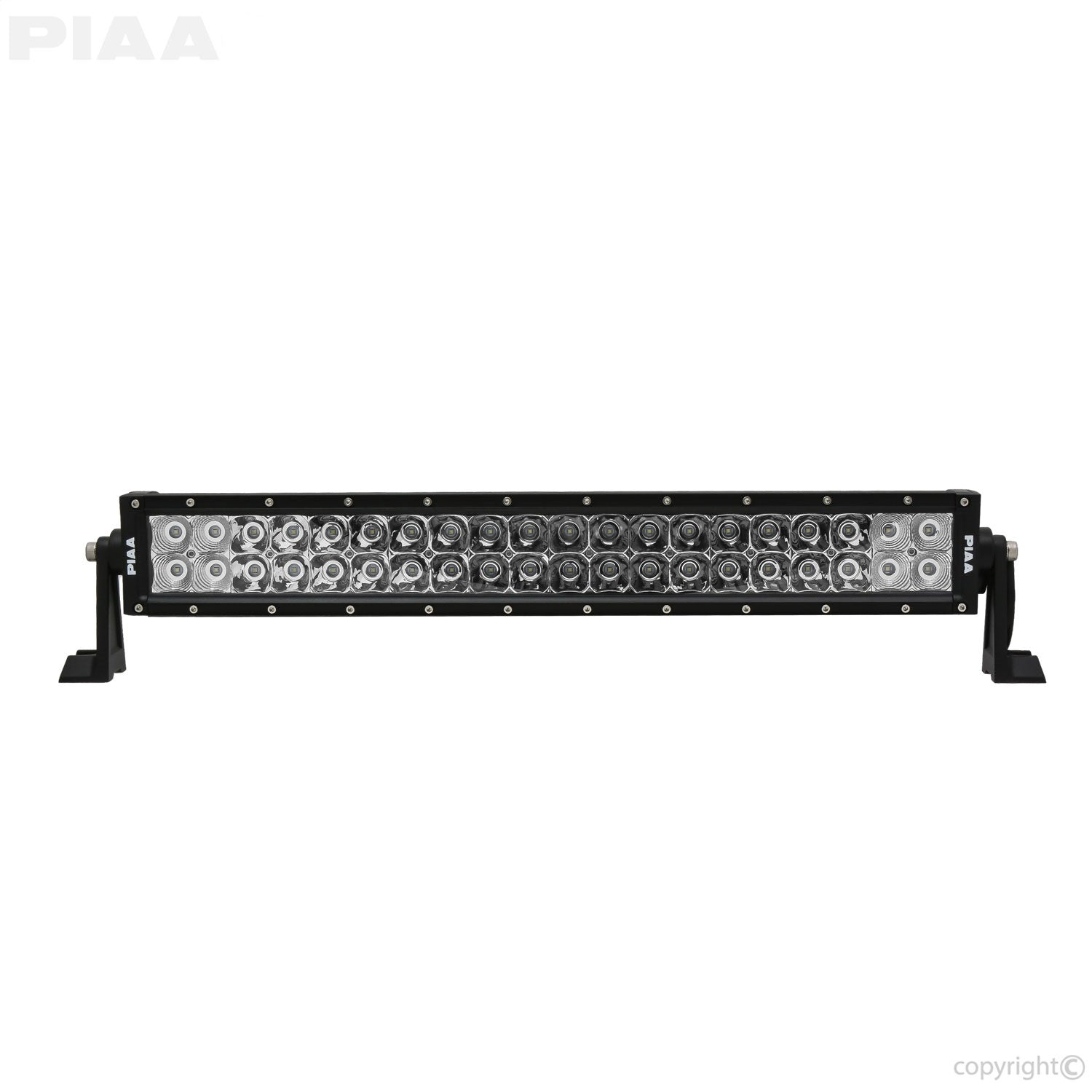 PIAA 26-06120 Quad Series LED Light Bar Kit; 20 in.; Dual Row; Combo Beam; Single; PIAA 26-06120