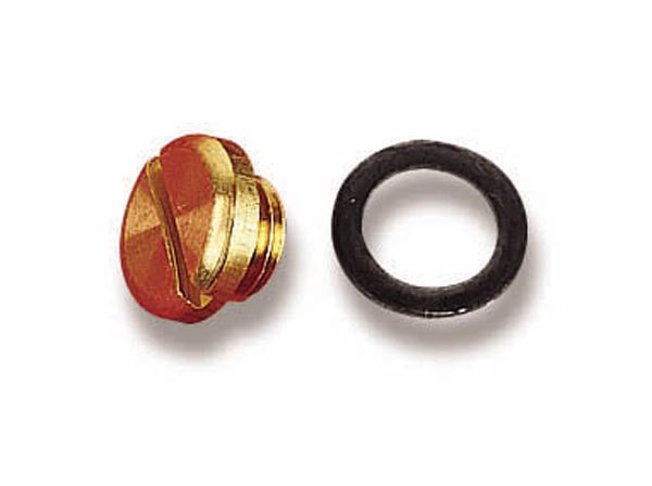 Holley 26-13 Fuel Bowl Sight Plug & Gasket Kit Holley 26-13