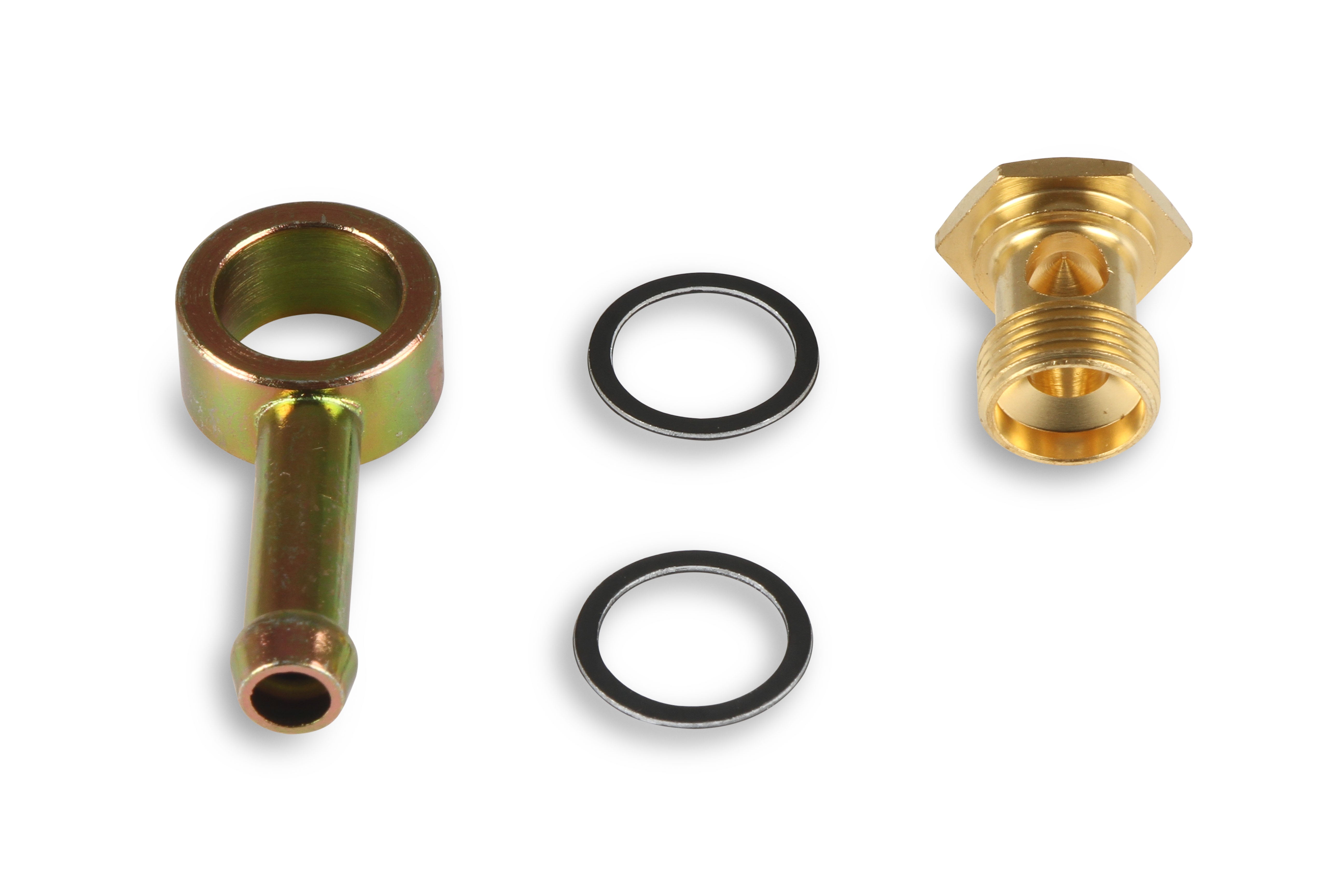 Holley 26-25 Swivel Fitting; Hose 5/16 in.; Thread 9/16 in. -24AN; Holley 26-25