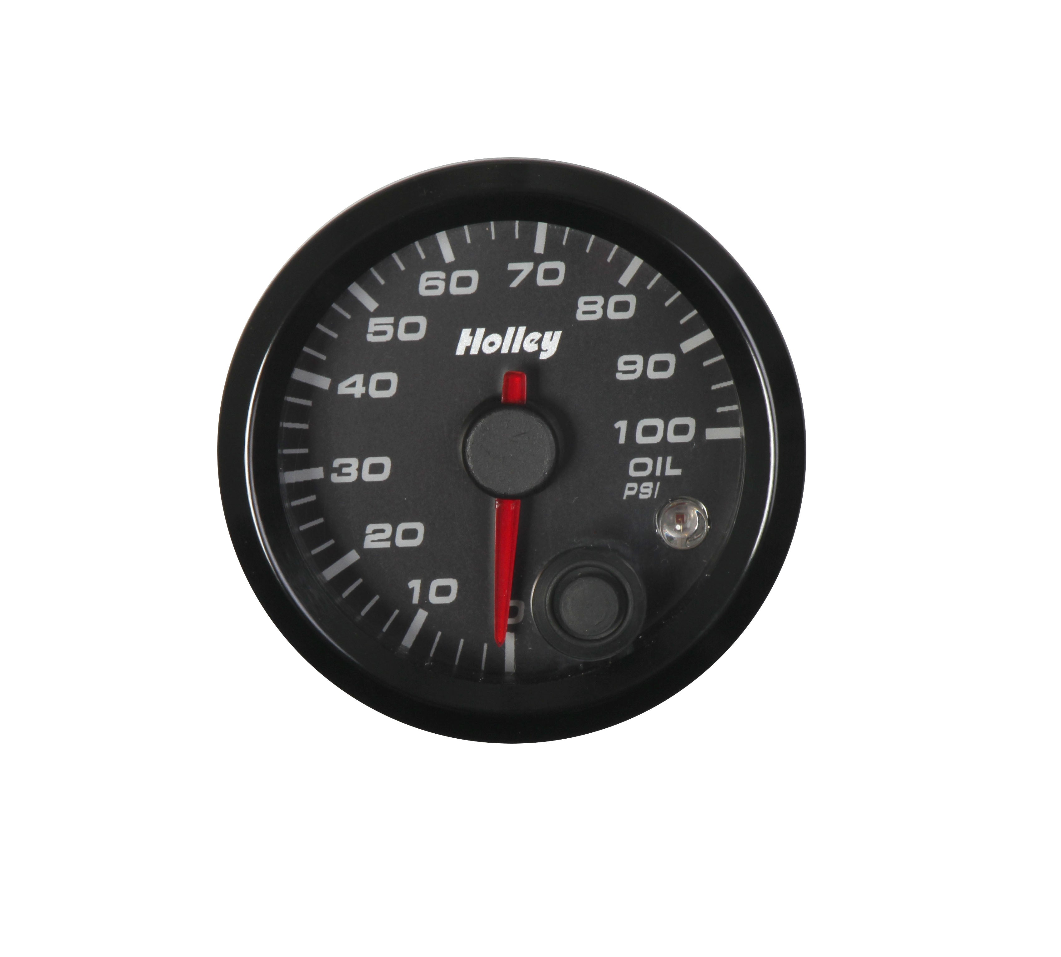 Holley 26-601 Analog Style Oil Pressure Gauge Holley 26-601