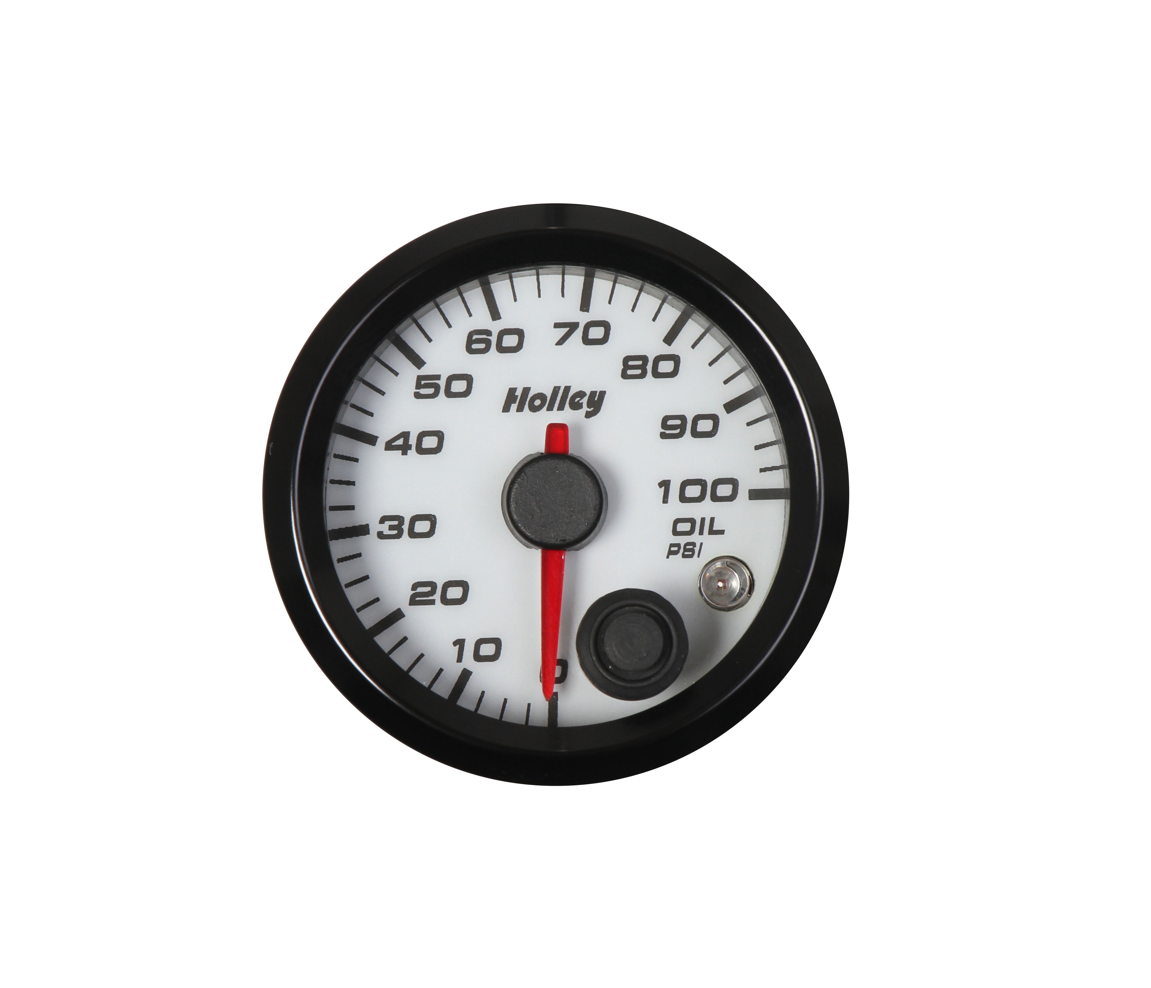 Holley 26-601W Analog Style Oil Pressure Gauge Holley 26-601W