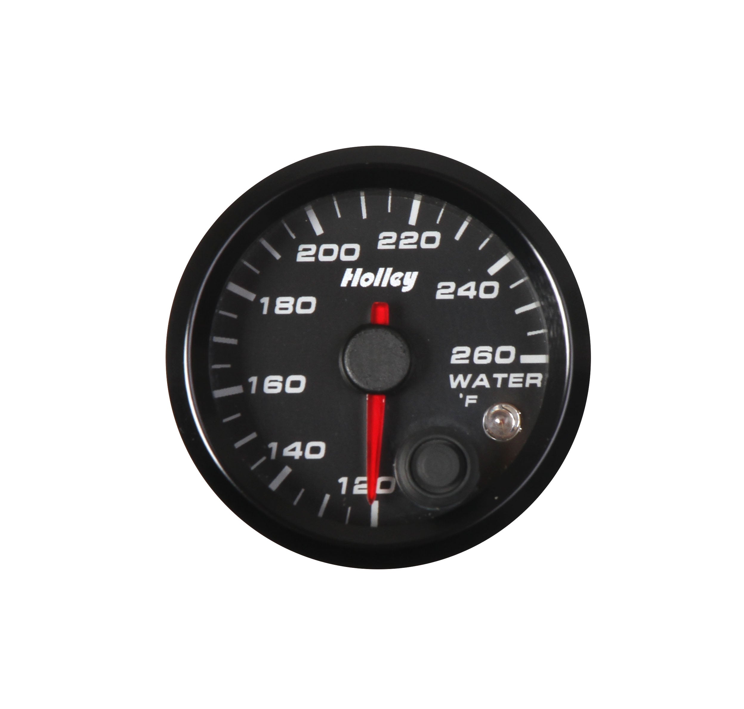 Holley 26-602 Analog Style Water Temperature Gauge Holley 26-602