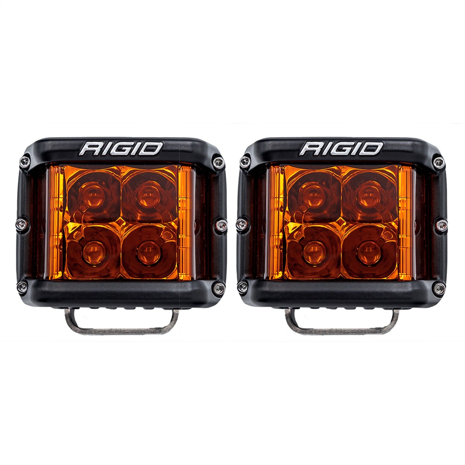 RIGID Industries 262214 D-SS™ Series Pro Spot Light; w/ Pro Amber Lens; Pair; RIGID Industries 262214