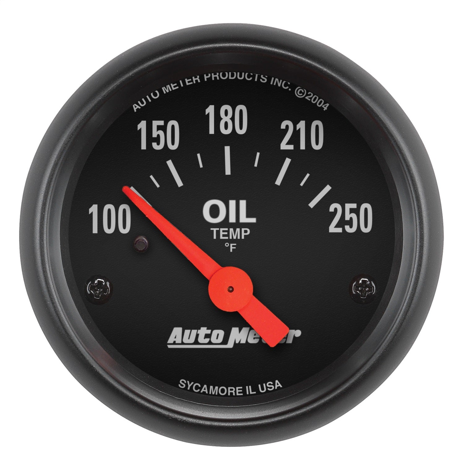 AutoMeter 2638 GAUGE; OIL TEMP; 2 1/16in.; 100-250deg.F; ELECTRIC; Z-SERIES AutoMeter 2638