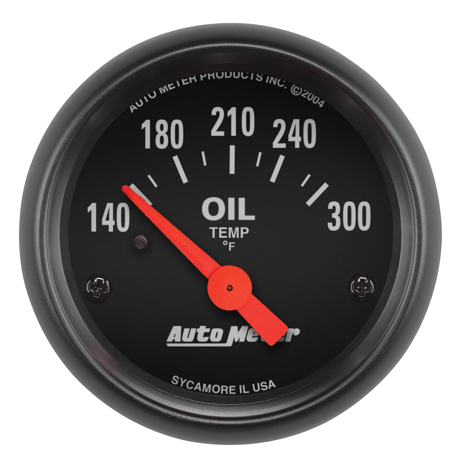AutoMeter 2639 GAUGE; OIL TEMP; 2 1/16in.; 140-300deg.F; ELECTRIC; Z-SERIES AutoMeter 2639
