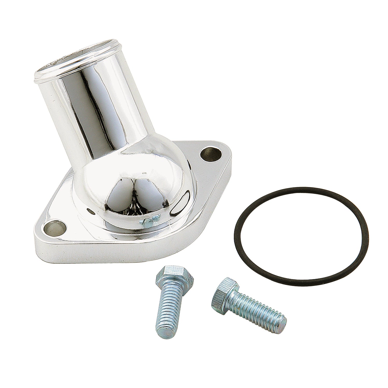 Mr Gasket 2660 Water Neck; w/Bolts And O-Ring; Check To Insure Correct Fit; Mr Gasket 2660
