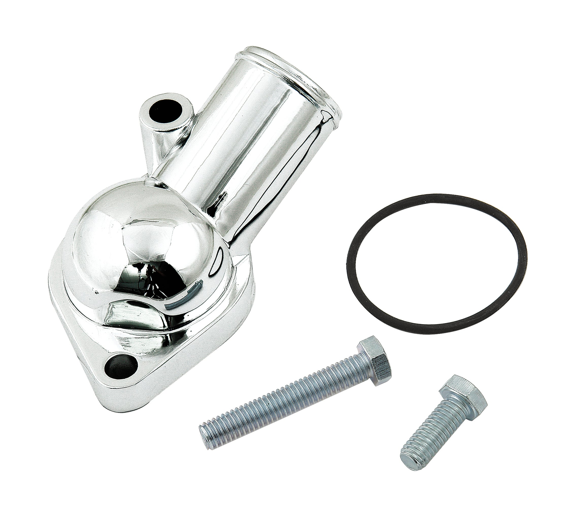 Mr Gasket 2661 Water Neck; w/Bolts And O-Ring; Check To Insure Correct Fit; Mr Gasket 2661
