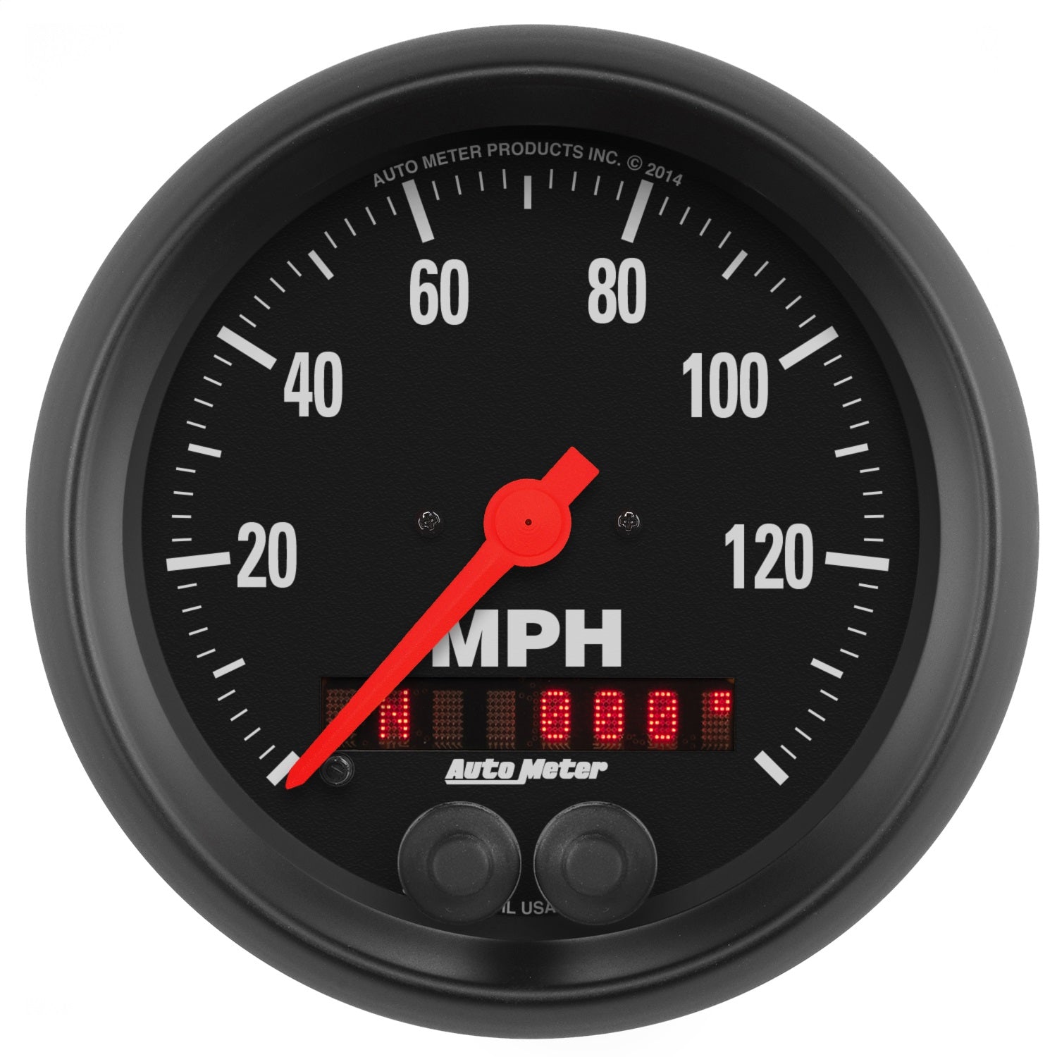 AutoMeter 2680 GAUGE; SPEEDOMETER; 3 3/8in.; 140MPH; GPS; Z-SERIES AutoMeter 2680