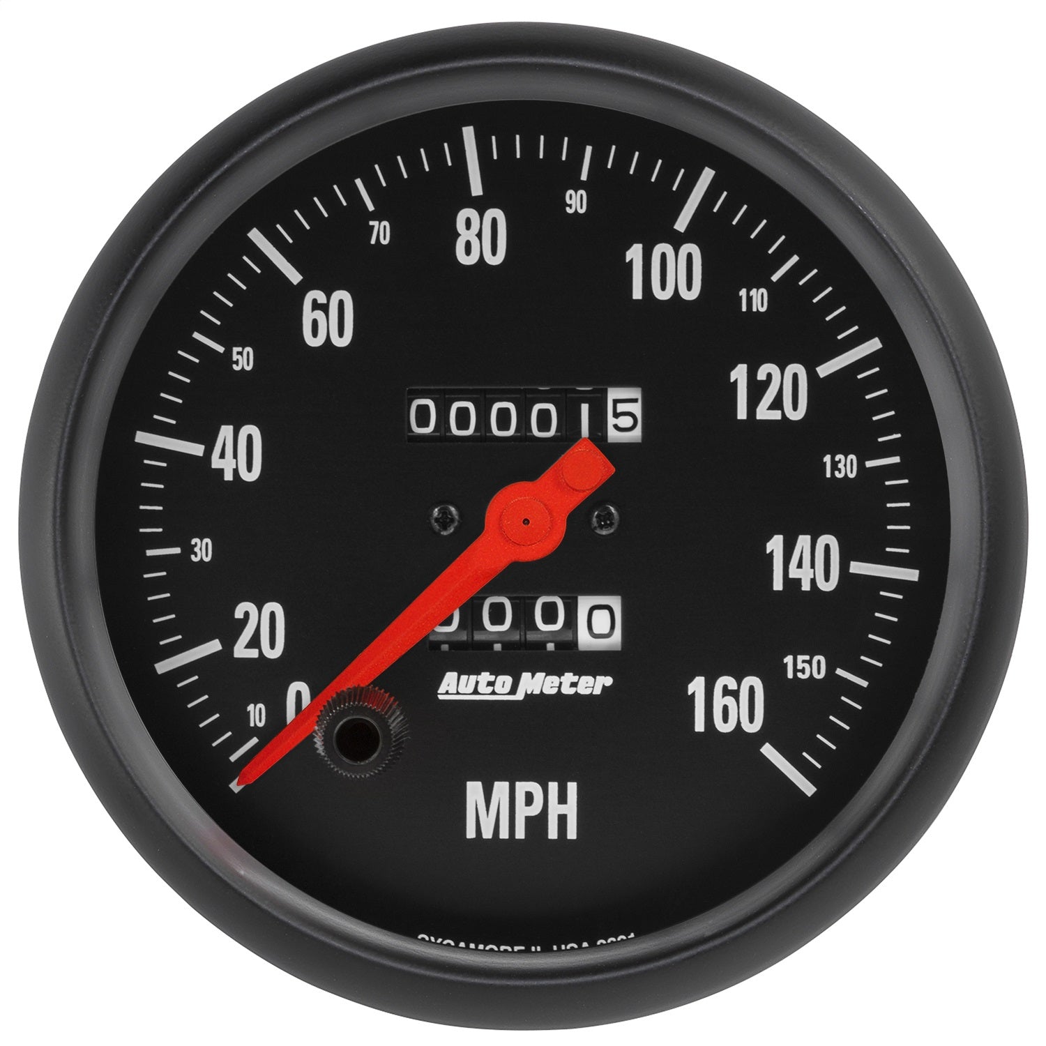 AutoMeter 2691 GAUGE; SPEEDOMETER; 5in.; 160MPH; MECHANICAL; Z-SERIES AutoMeter 2691