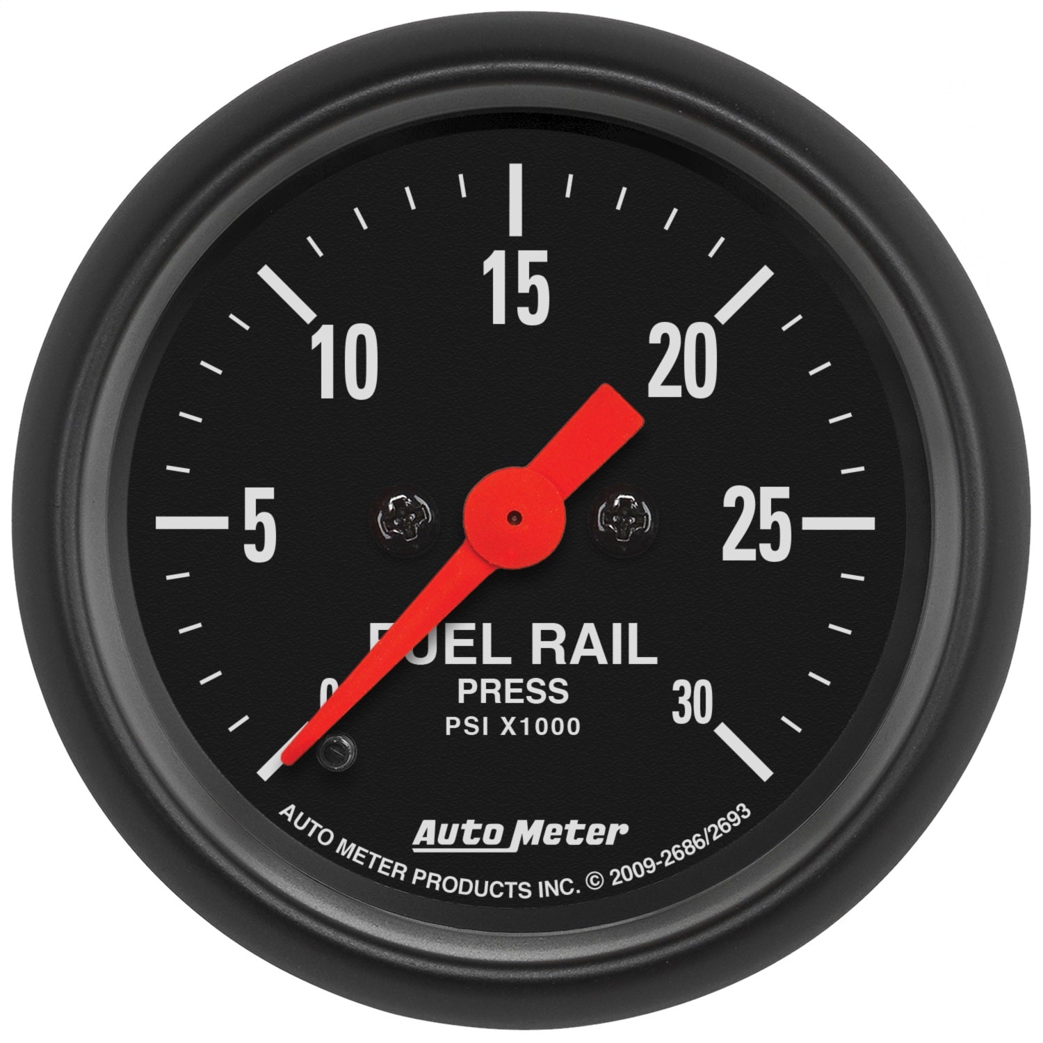 AutoMeter 2693 GAUGE; RAIL PRESSURE (RAM 6.7L); 2 1/16in.; 30KPSI; DIGITAL STEPPER MOTOR; Z AutoMeter 2693