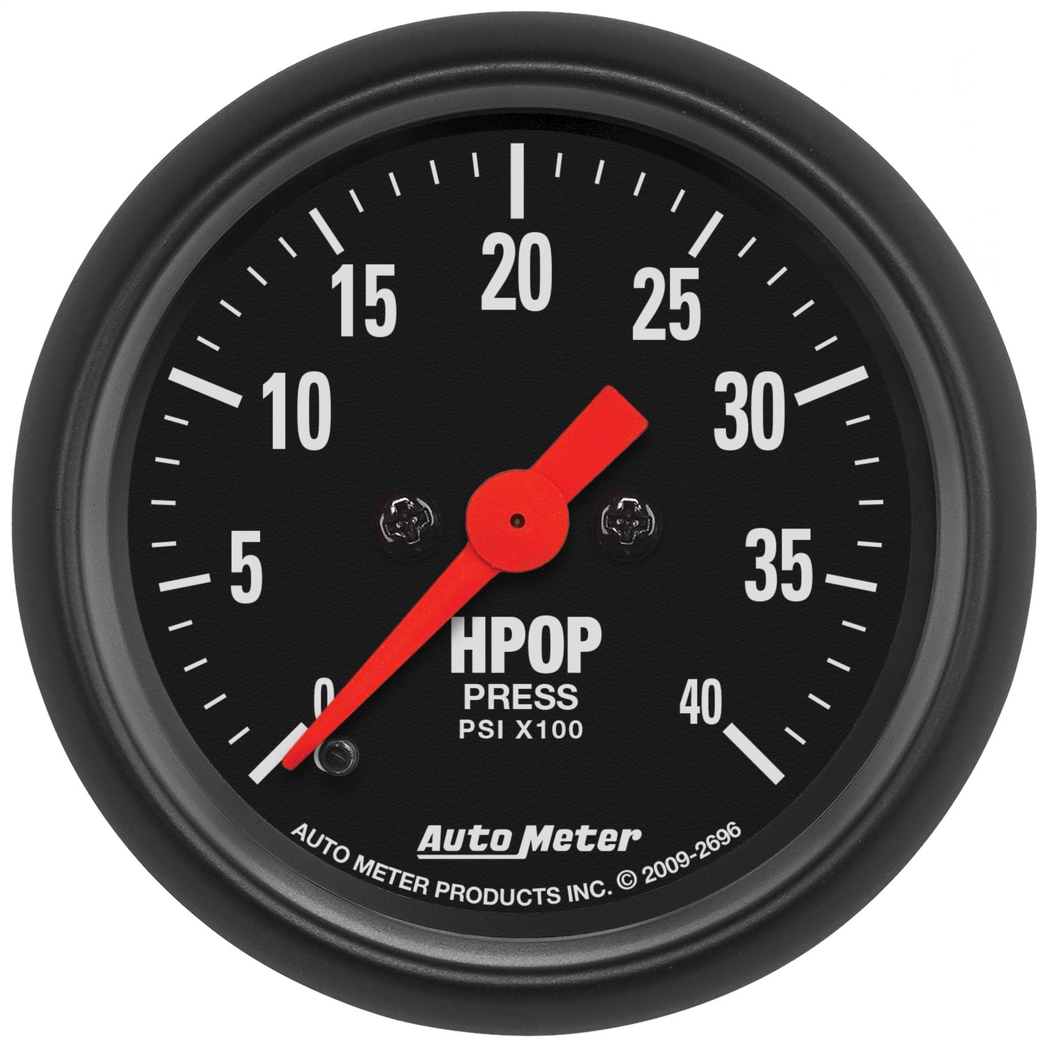 AutoMeter 2696 GAUGE; HIGH PRESS OIL PUMP; 2 1/16in.; 4KPSI; DIGITAL STEPPER MOTOR; Z-SERIES AutoMeter 2696