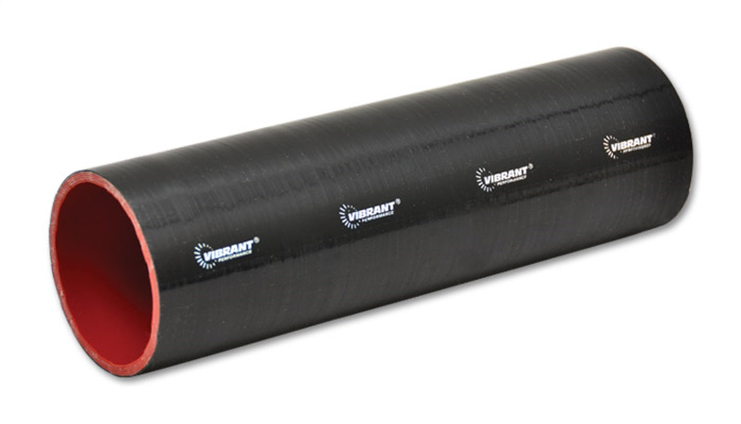 Vibrant Performance 27111 4 Ply Silicone Sleeve; 2.5 in. I.D. x 12 in. Long; Black; Vibrant Performance 27111