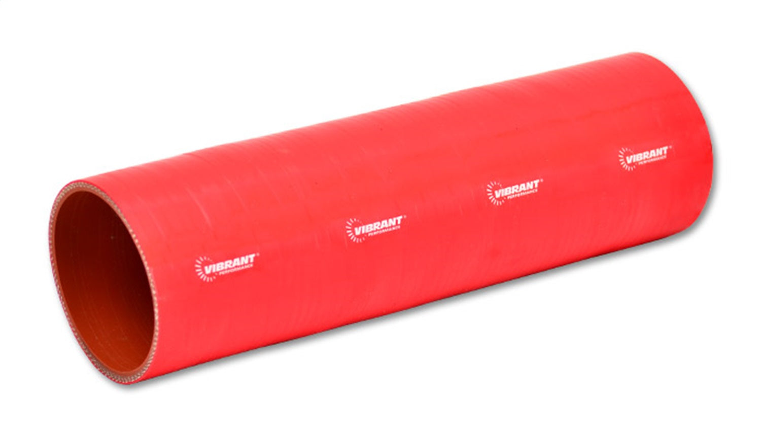 Vibrant Performance 27191R 4 Ply Silicone Sleeve; 4 in. I.D. x 12 in. Long; Red; Vibrant Performance 27191R