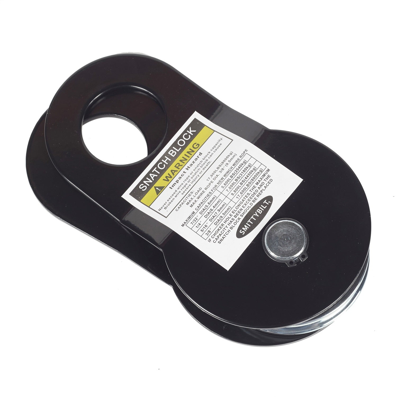 Smittybilt 2744 SNATCH BLOCK 17600LBS ***CLEARANCE ITEM NON RETURNABLE*** Smittybilt 2744