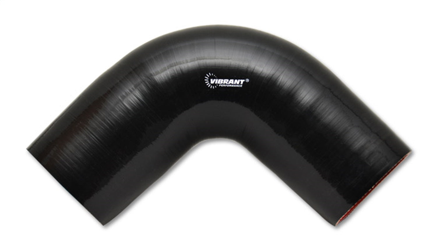 Vibrant Performance 2749 4 Ply 90 Degree Elbow; 1.5 in. I.D. x 4 in. Leg Length; Black; Vibrant Performance 2749
