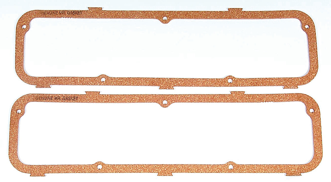 Mr Gasket 275 Valve Cover Gasket Set; 3/16 in. Thick; w/Locating Tabs; Mr Gasket 275