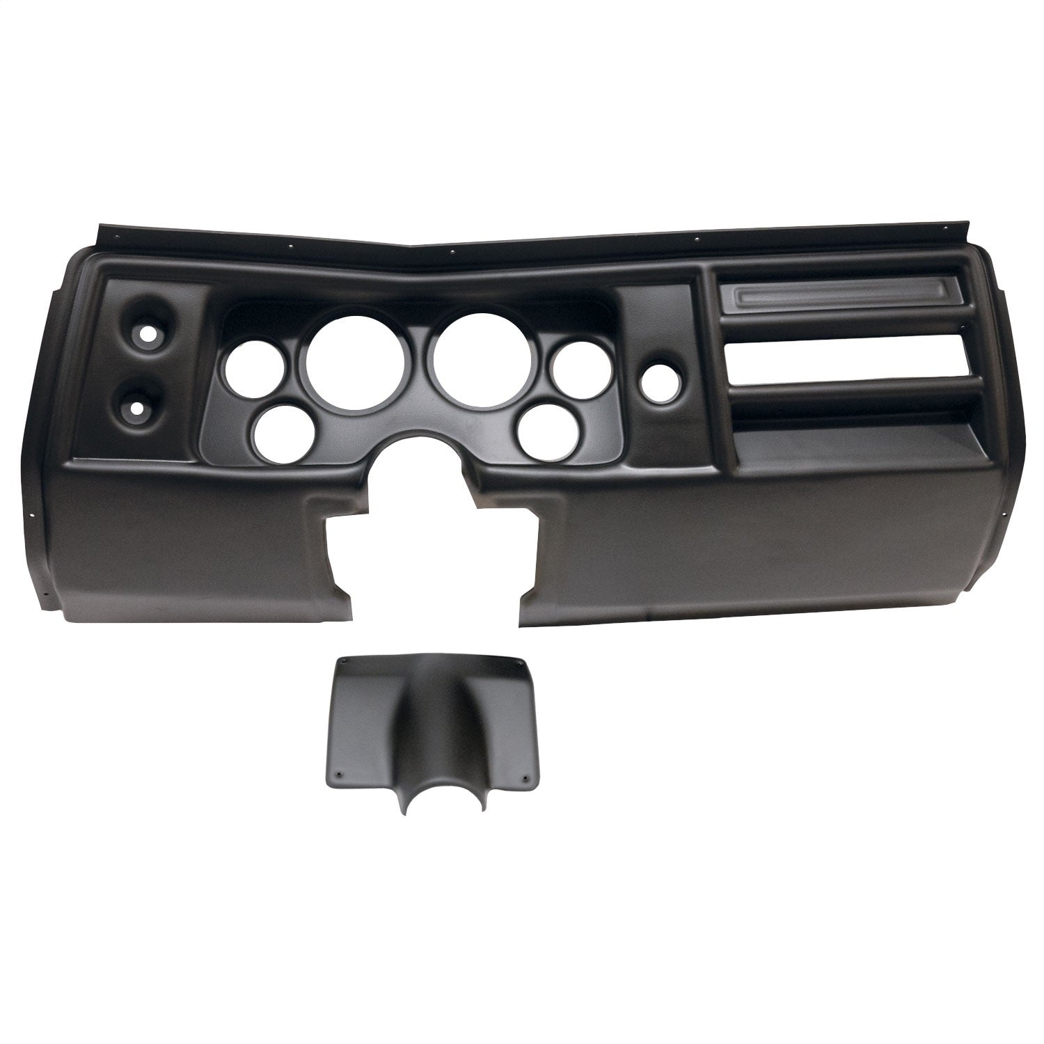 AutoMeter 2901 GAUGE MOUNT; DIRECT FIT; (3 3/8in. X2; 2 1/16in. X4); CHEVY CHEVELLE NO VENT 68 AutoMeter 2901