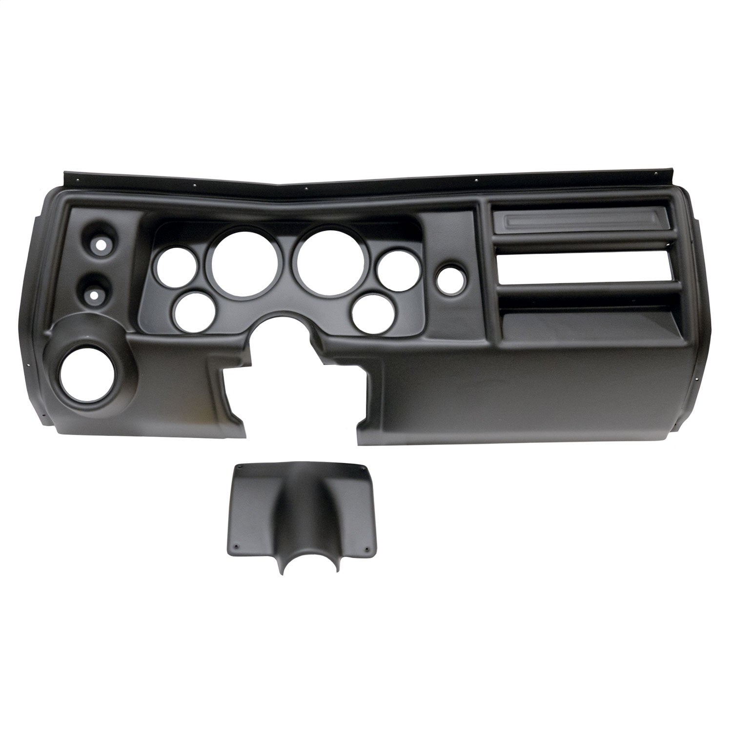 AutoMeter 2902 GAUGE MOUNT; DIRECT FIT; (3 3/8in. X2; 2 1/16in. X4); CHEVY CHEVELLE VENT 68 AutoMeter 2902