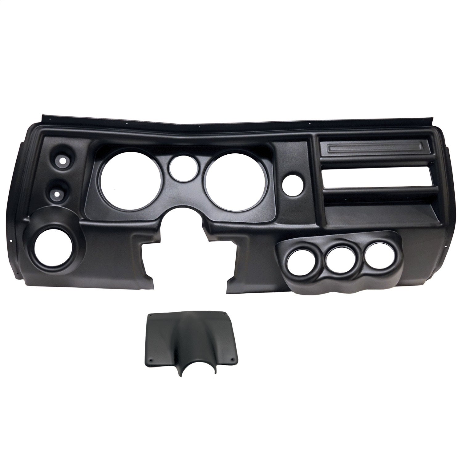 AutoMeter 2904 GAUGE MOUNT; DIRECT FIT; (5in. X2; 2 1/16in. X4); CHEVY CHEVELLE VENT 68 AutoMeter 2904