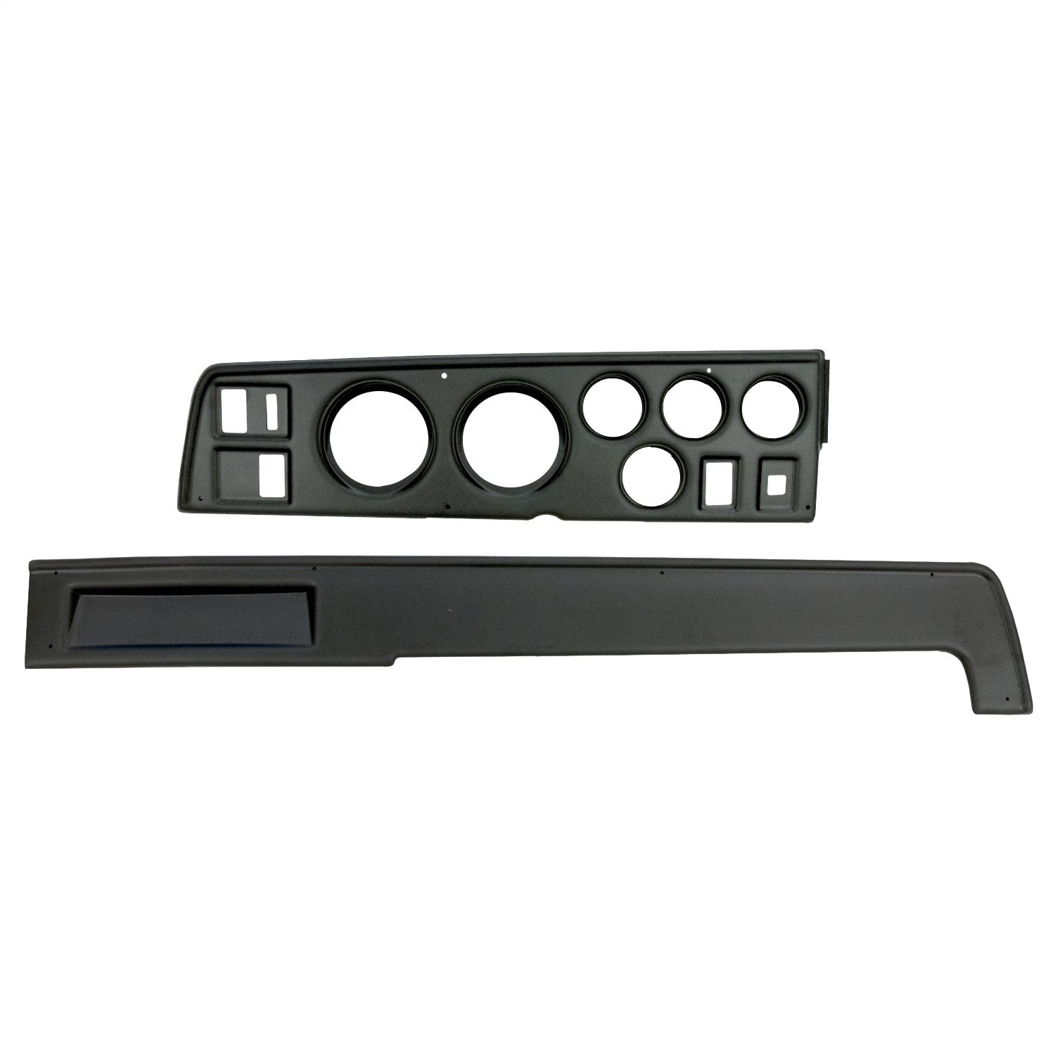 AutoMeter 2907 GAUGE MOUNT; DIRECT FIT; (3 3/8in. X2; 2 1/16in. X4); DODGE CHARGER 68-70 AutoMeter 2907