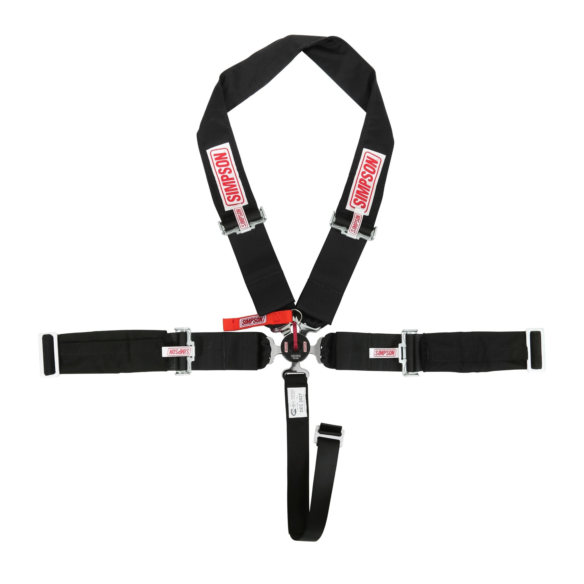 Simpson Safety 29116BK Simpson Racing Drag Camlock Harness Simpson Safety 29116BK