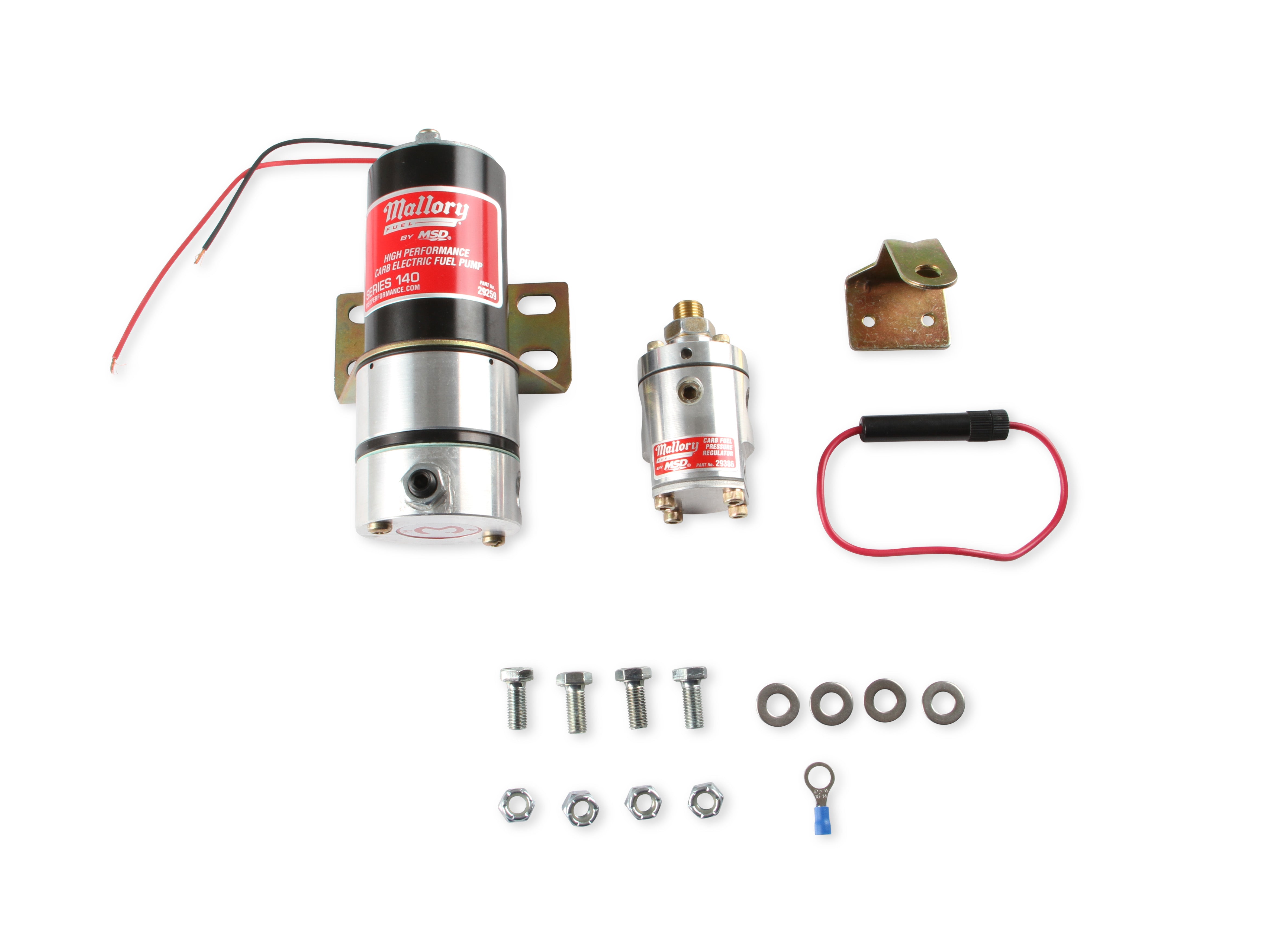 Mallory Model 140 Fuel Pump with Non-Bypass Regulator
