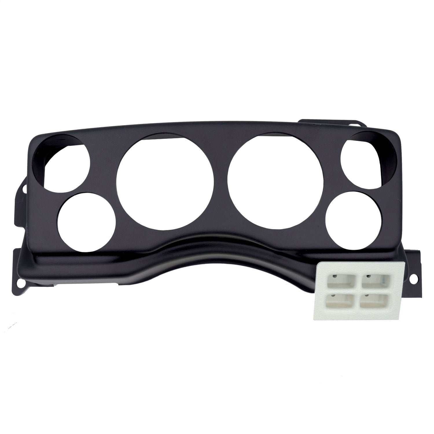AutoMeter 2924 GAUGE MOUNT; DIRECT FIT; (3 3/8in. X2; 2 1/16in. X4); FORD MUSTANG 87-89 AutoMeter 2924