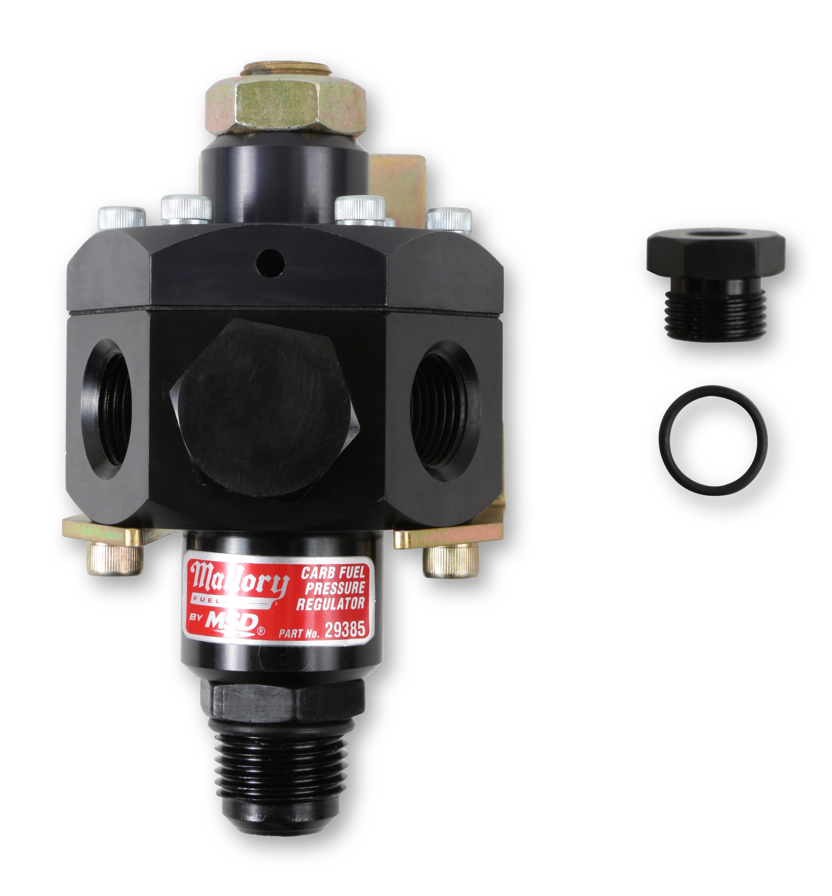 Billet aluminum housing that is machined to precise tolerances.