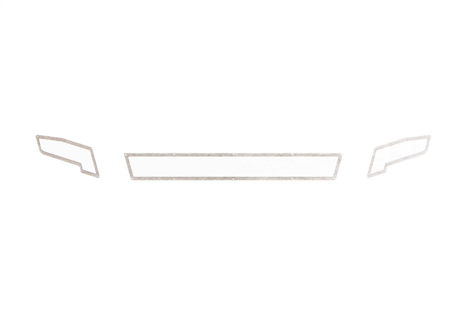 Road Armor 2DFMR Accessory Identity Front Bumper; Ring; Standard; Raw Stainless Steel; Road Armor 2DFMR